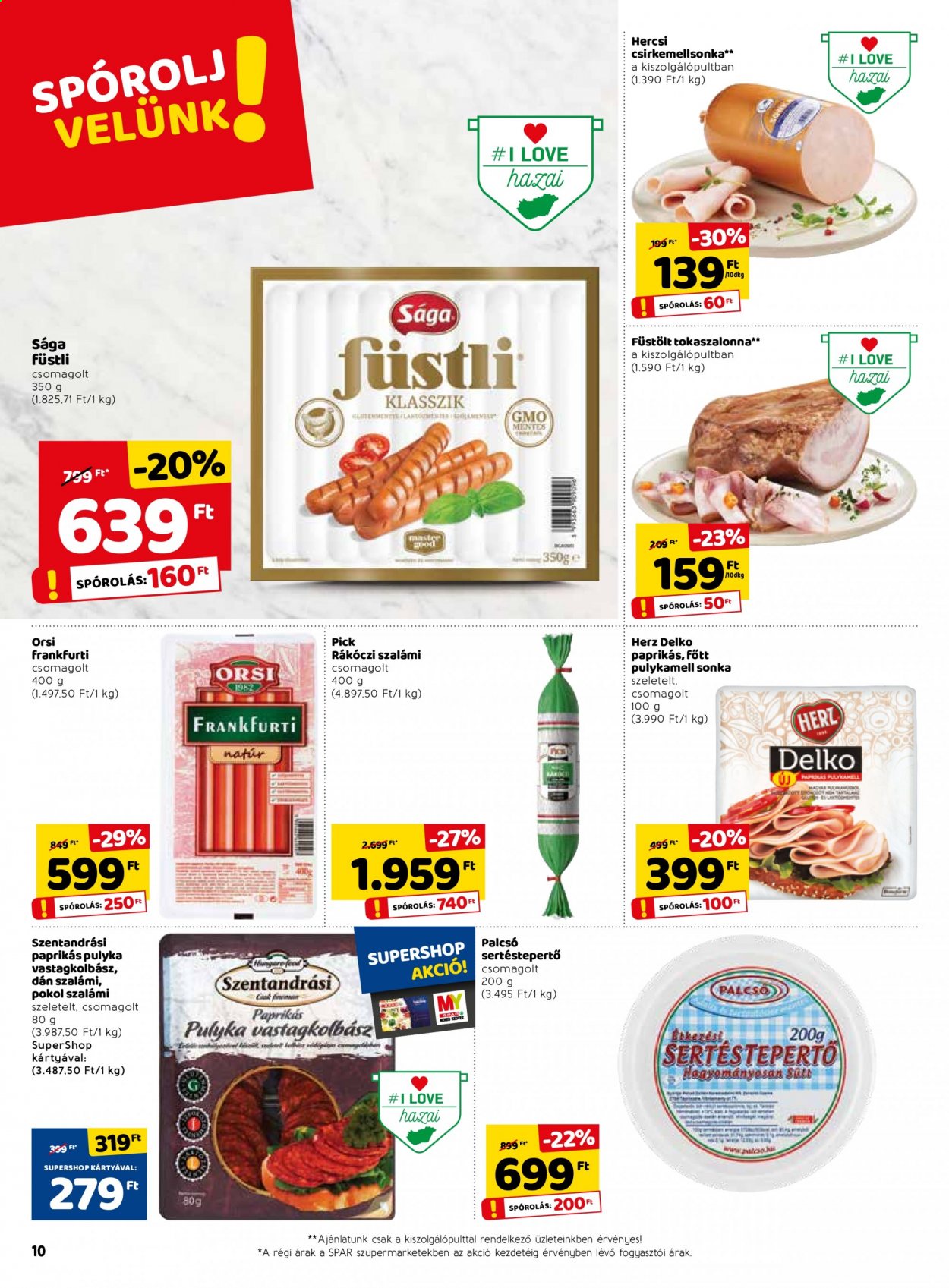 SPAR akciós újságok - 2021.02.18 - 2021.02.24. Oldal 10