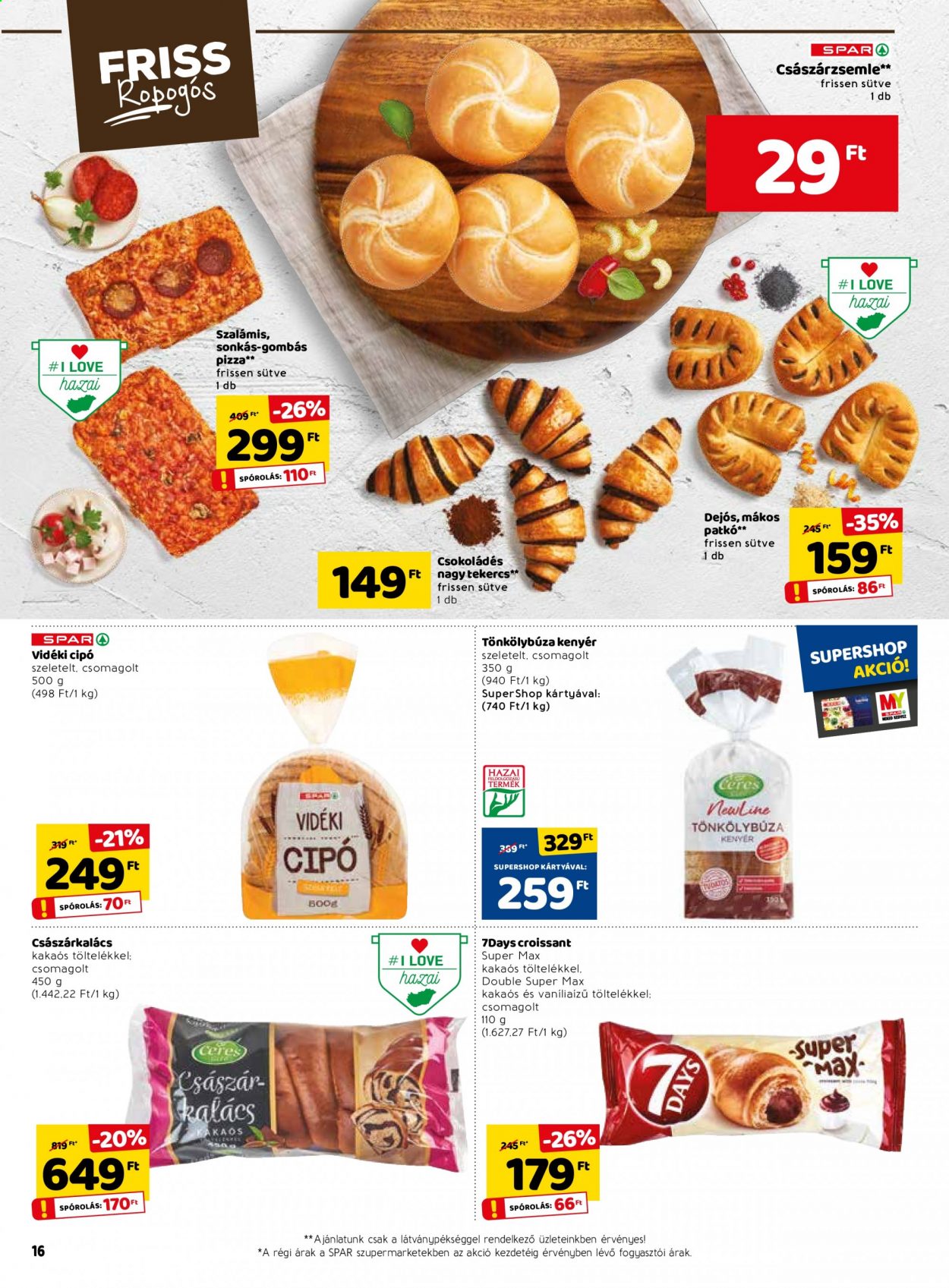 SPAR akciós újságok - 2021.02.18 - 2021.02.24. Oldal 16