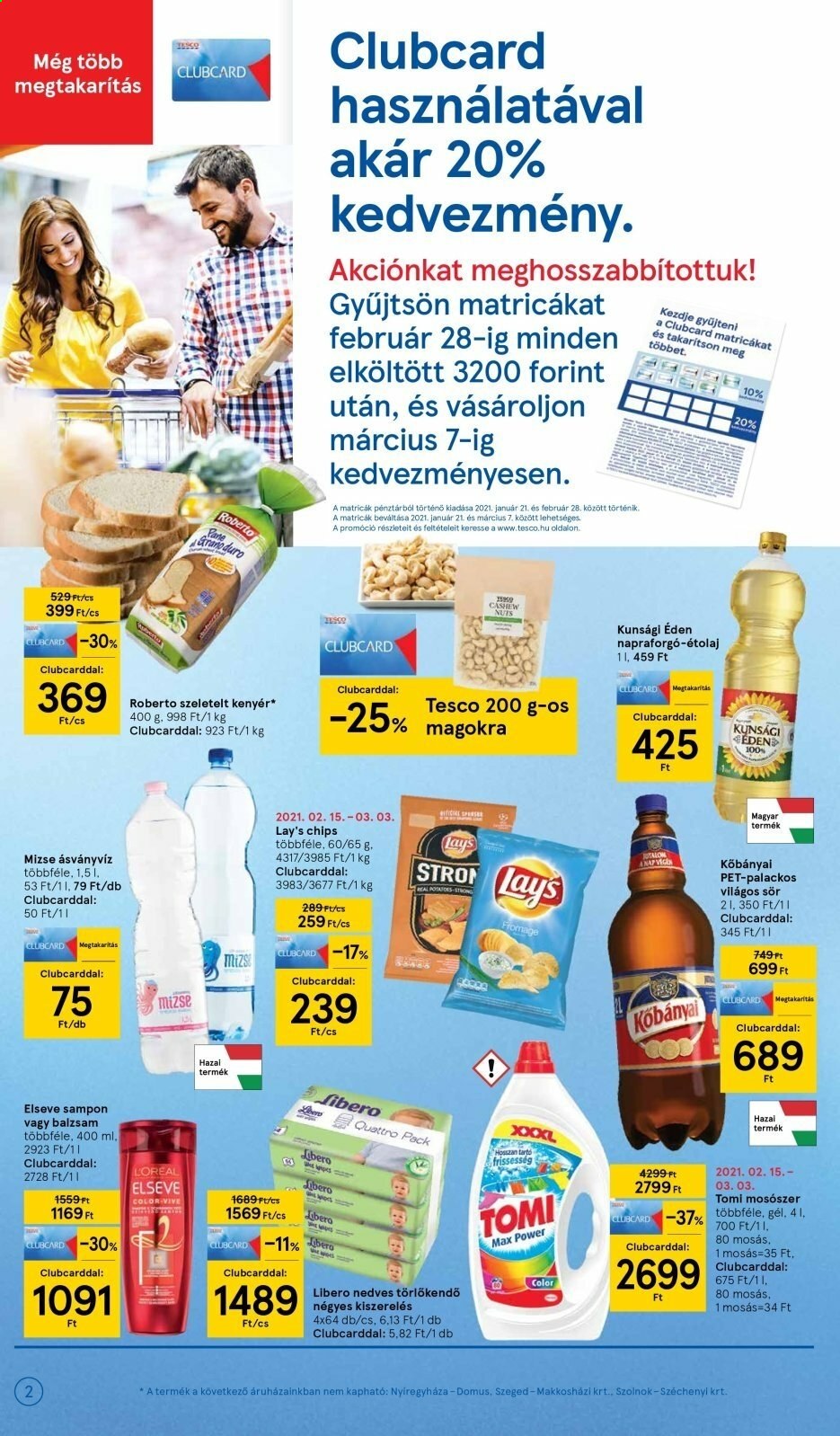 TESCO akciós újságok - 2021.02.18 - 2021.02.24. Oldal 2