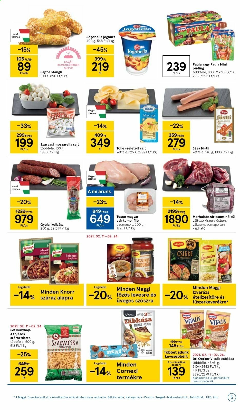 TESCO akciós újságok - 2021.02.18 - 2021.02.24. Oldal 5
