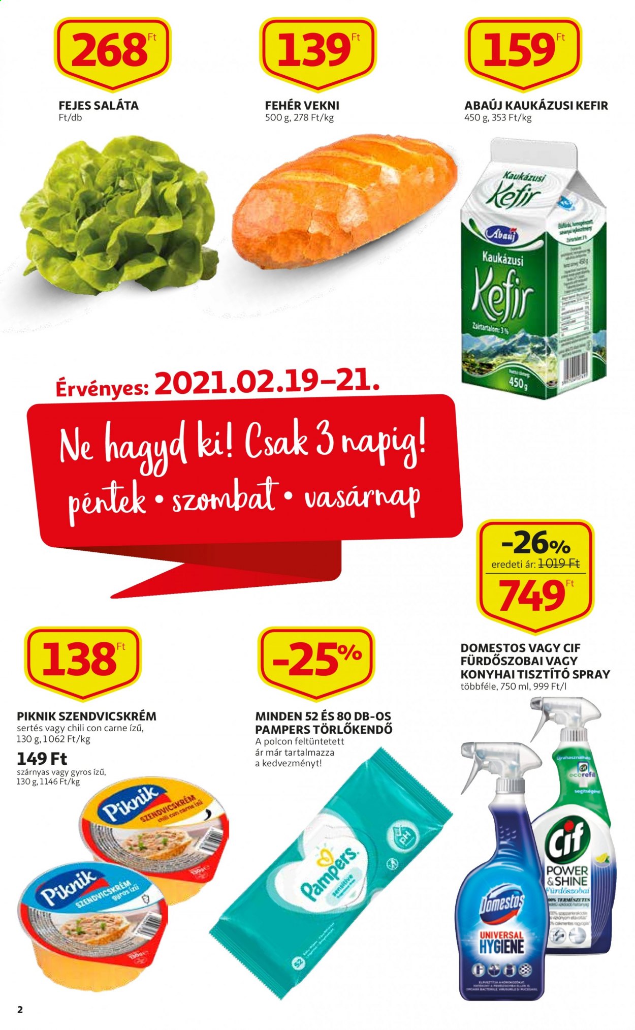 Auchan akciós újságok - 2021.02.18 - 2021.02.24. Oldal 2