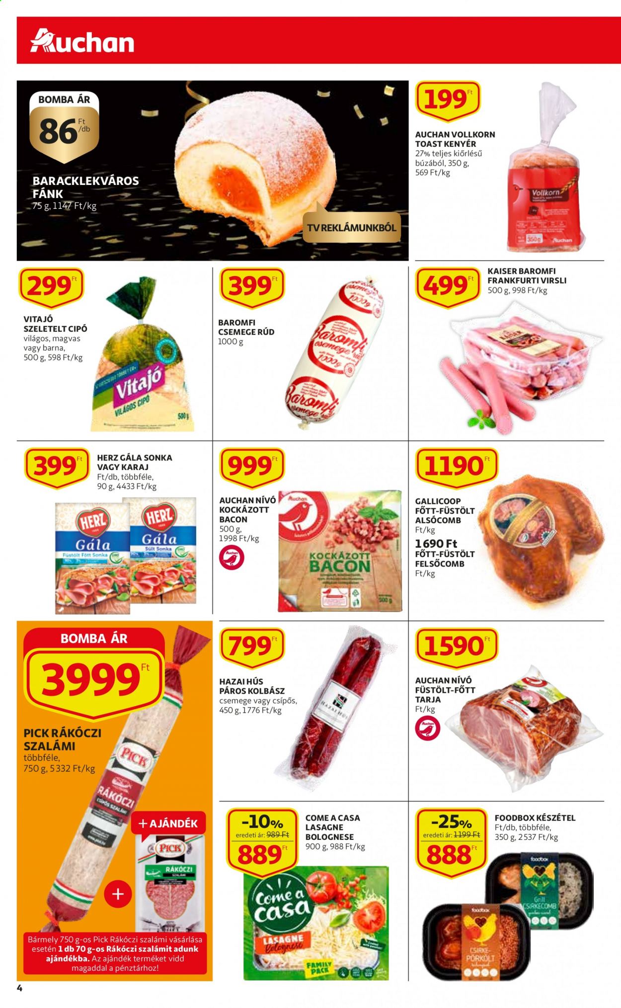 Auchan akciós újságok - 2021.02.18 - 2021.02.24. Oldal 4