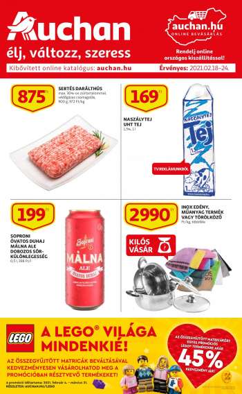 Újság Auchan - 2021.02.18 - 2021.02.24.