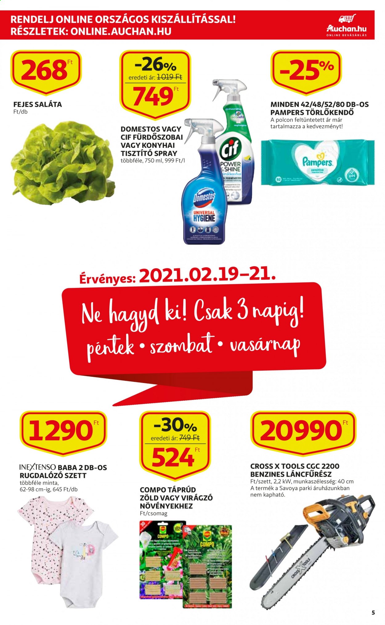 Auchan akciós újságok - 2021.02.18 - 2021.02.24. Oldal 5