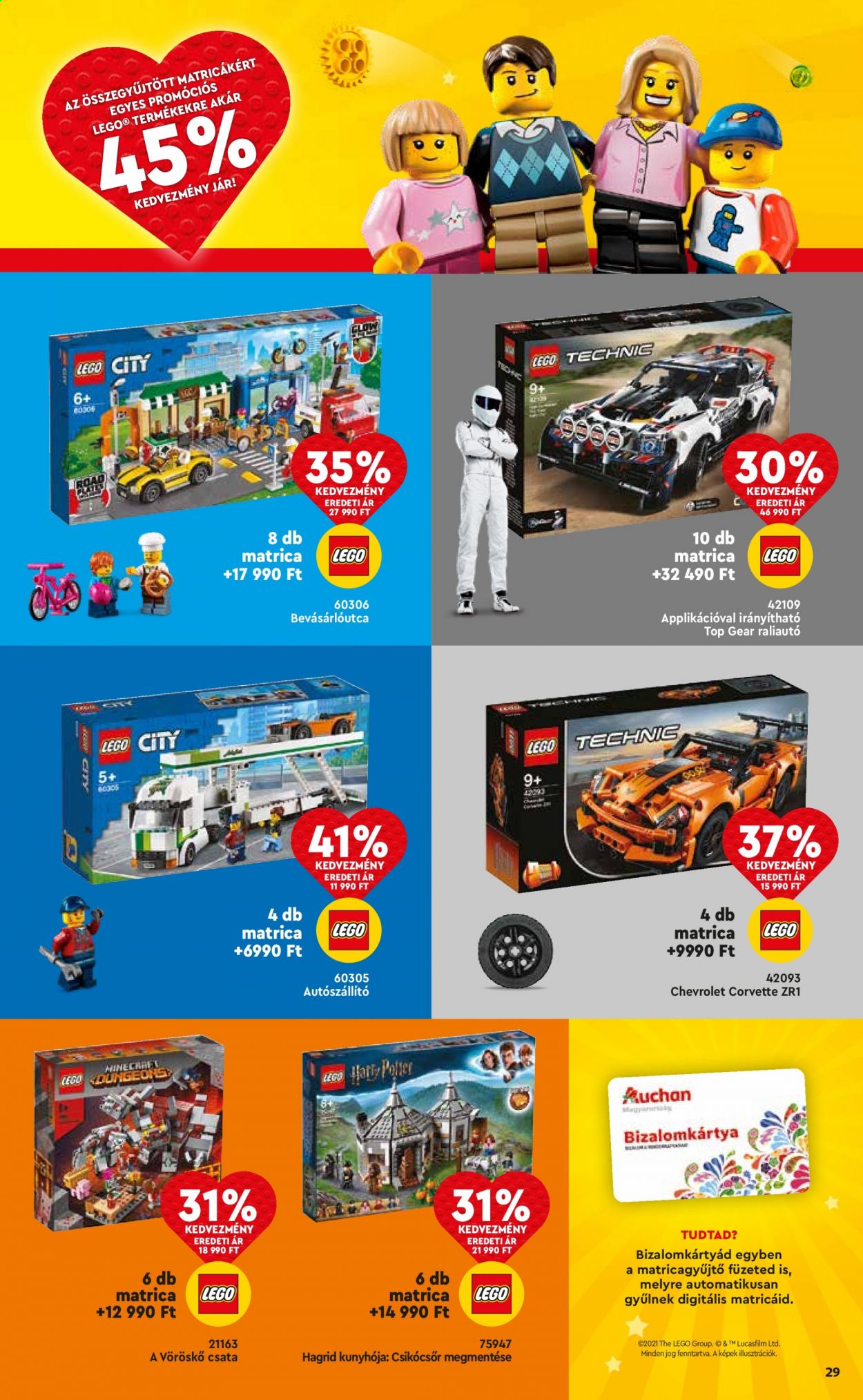 Auchan akciós újságok - 2021.02.18 - 2021.02.24. Oldal 29