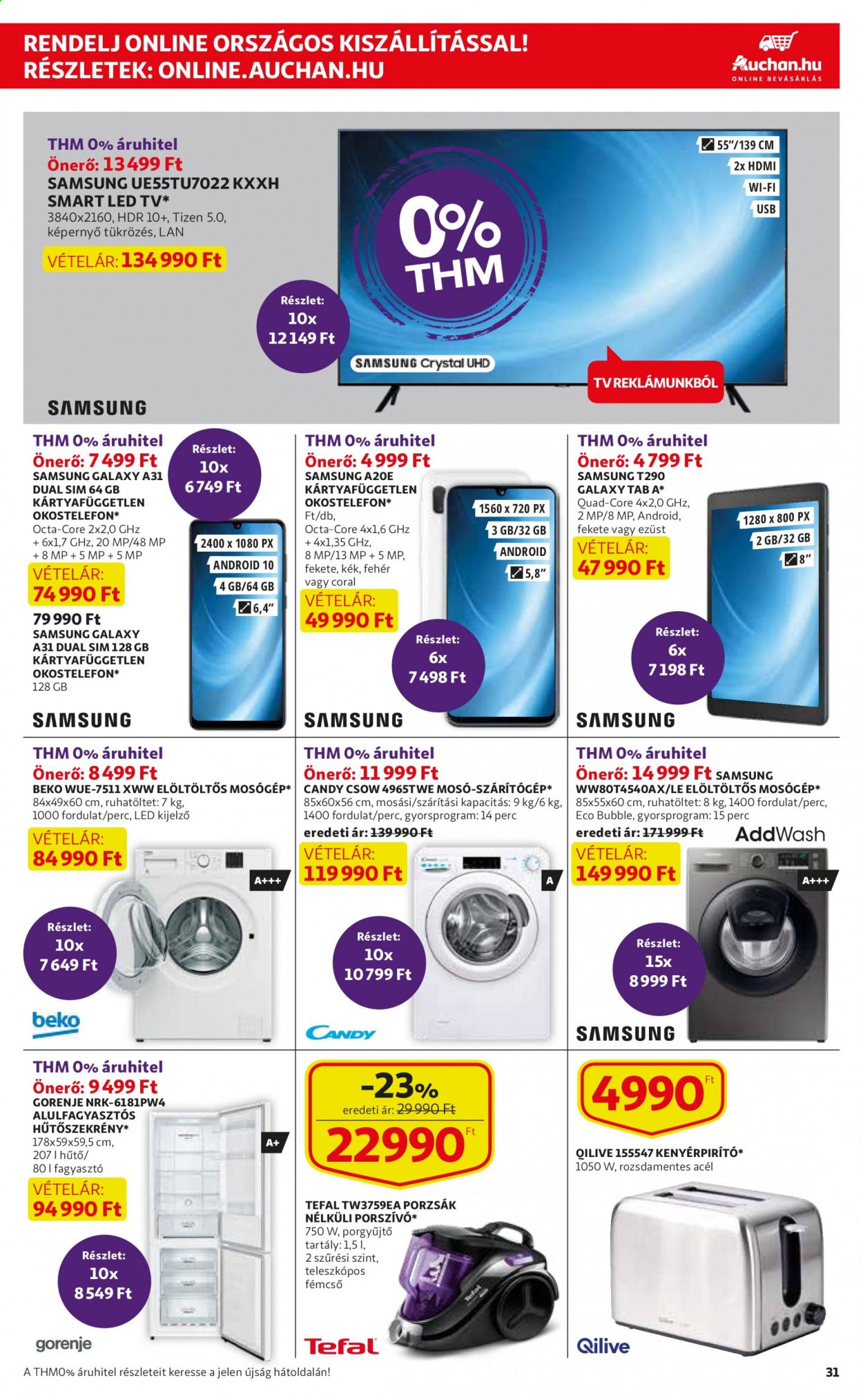Auchan akciós újságok - 2021.02.18 - 2021.02.24. Oldal 31