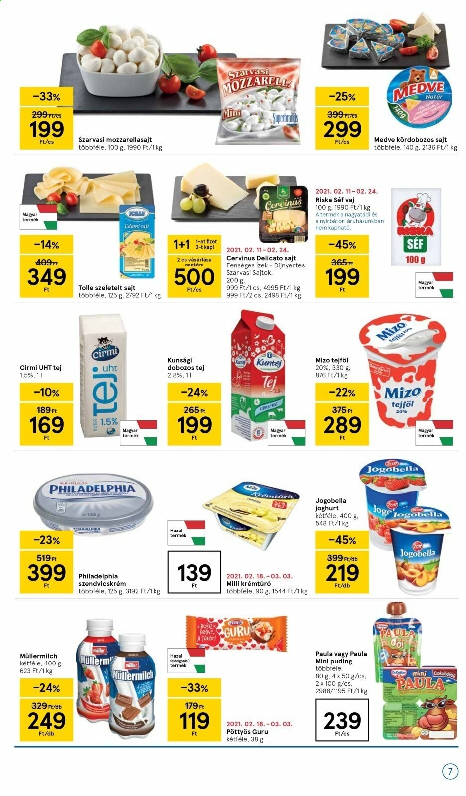 TESCO akciós újságok - 2021.02.18 - 2021.02.24. Oldal 7