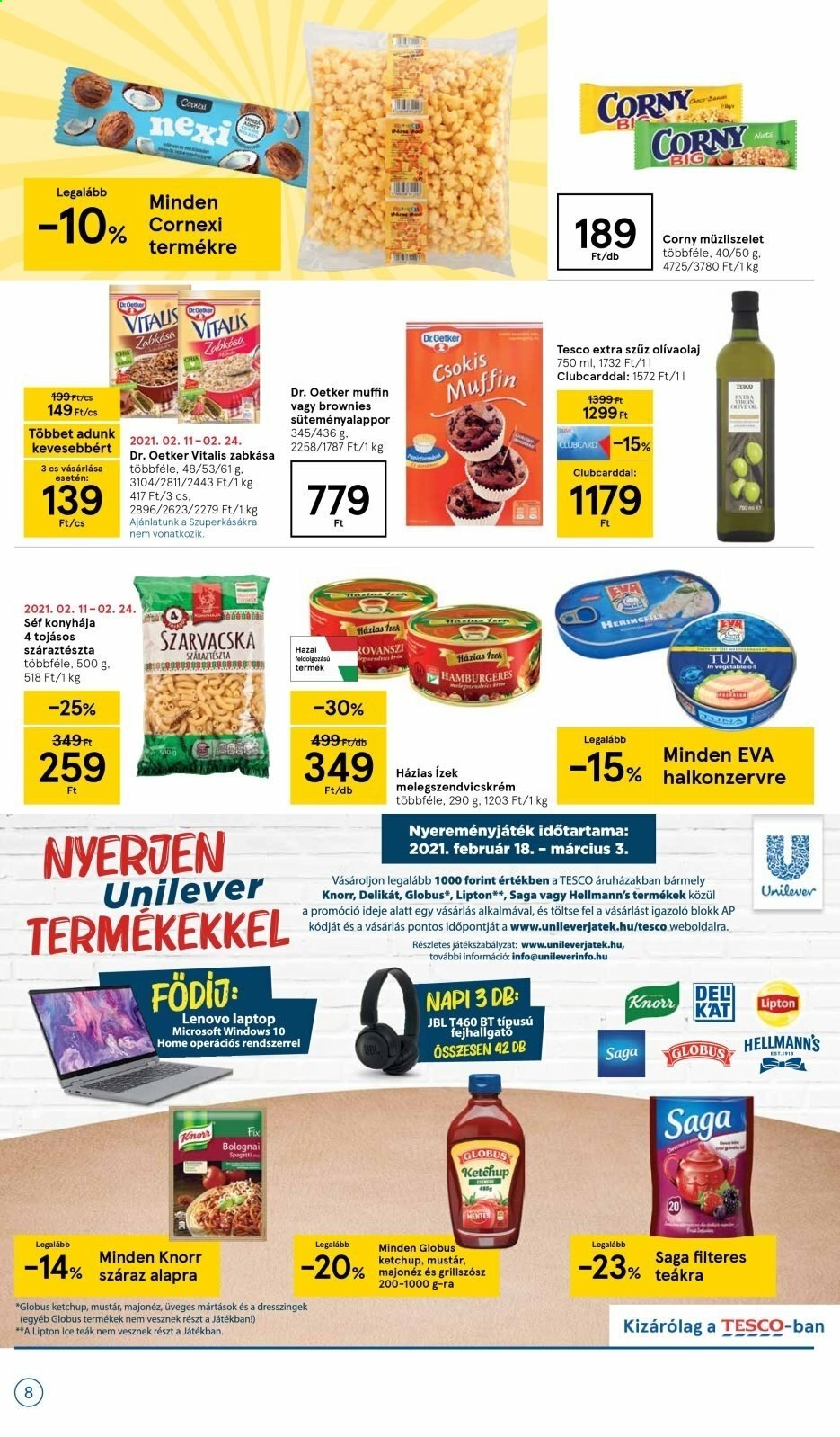 TESCO akciós újságok - 2021.02.18 - 2021.02.24. Oldal 8
