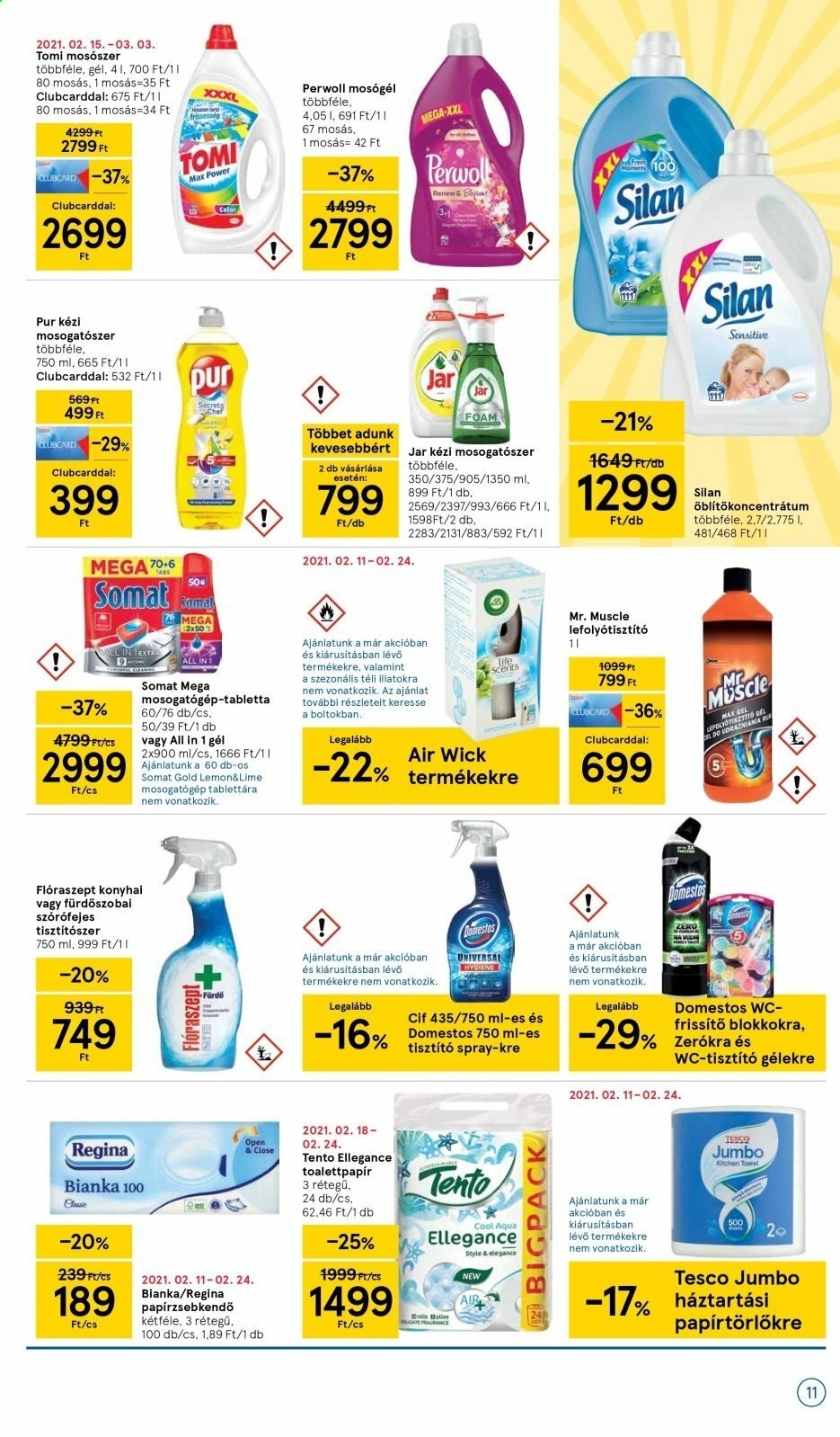 TESCO akciós újságok - 2021.02.18 - 2021.02.24. Oldal 11