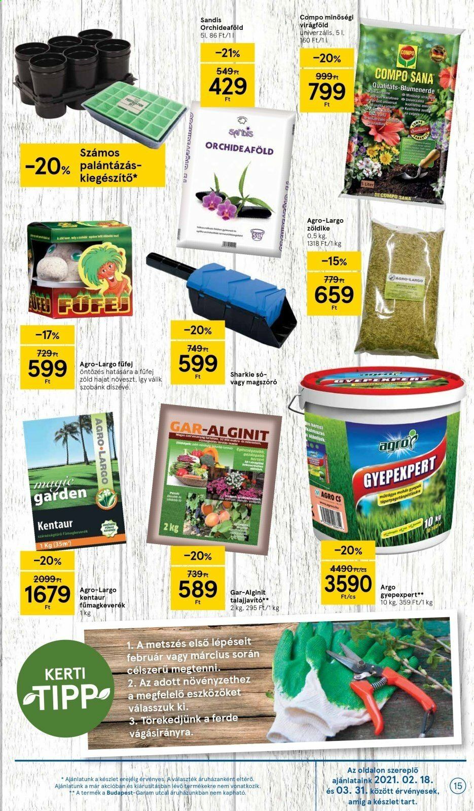 TESCO akciós újságok - 2021.02.18 - 2021.02.24. Oldal 15