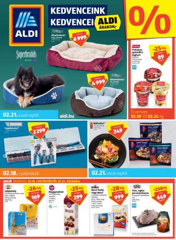Újság Aldi - 2021.02.18 - 2021.02.24.