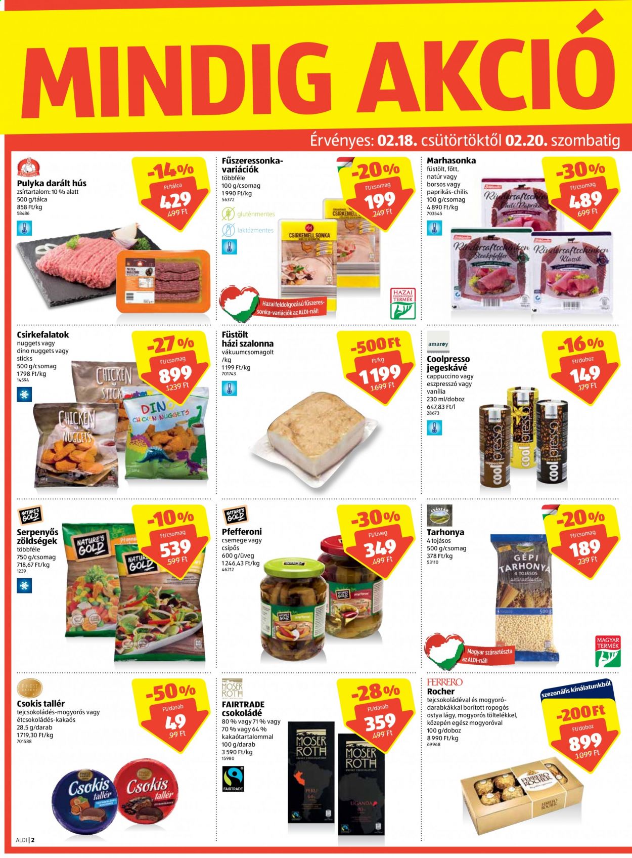 Aldi akciós újságok - 2021.02.18 - 2021.02.24. Oldal 2