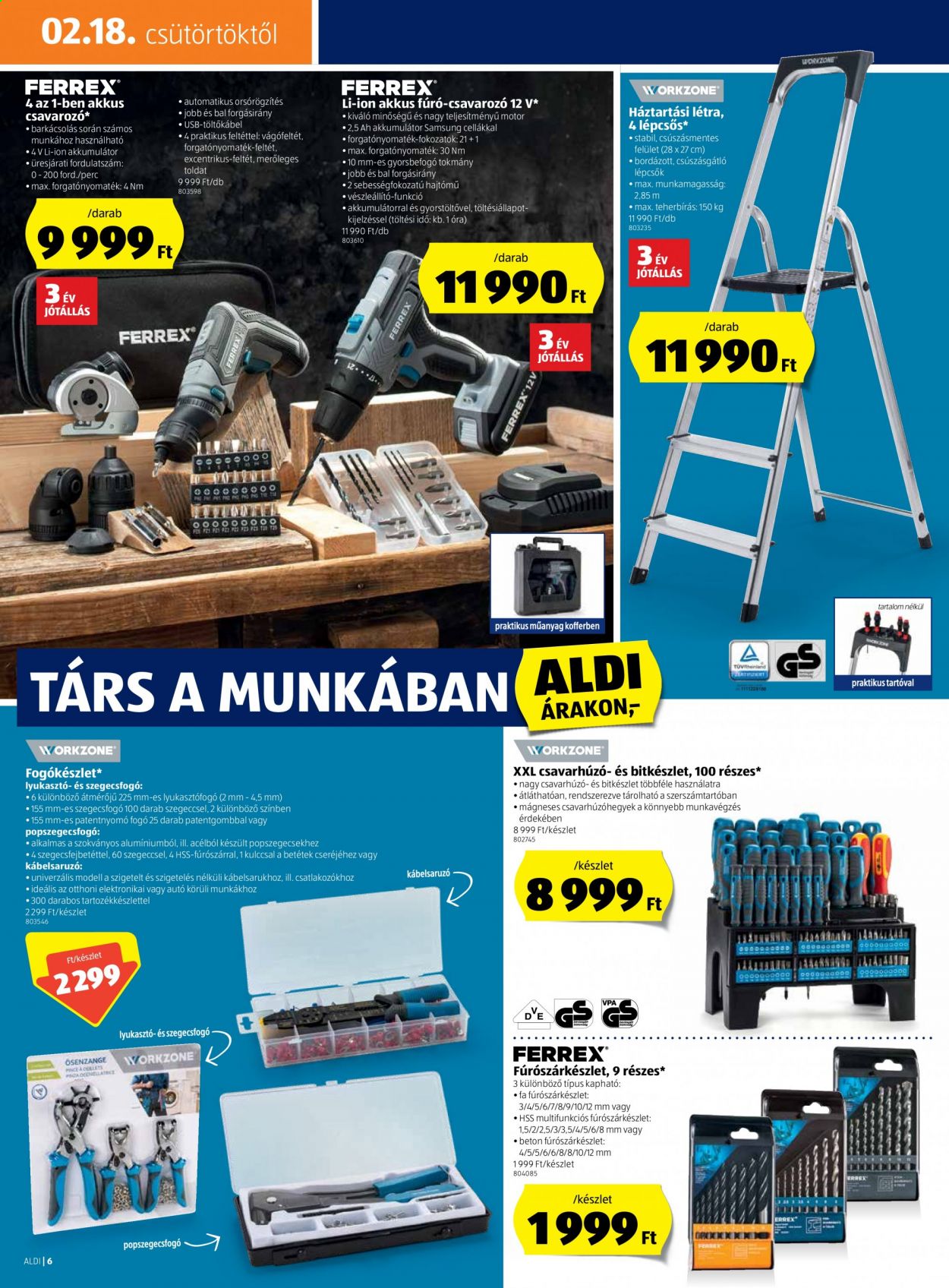 Aldi akciós újságok - 2021.02.18 - 2021.02.24. Oldal 6