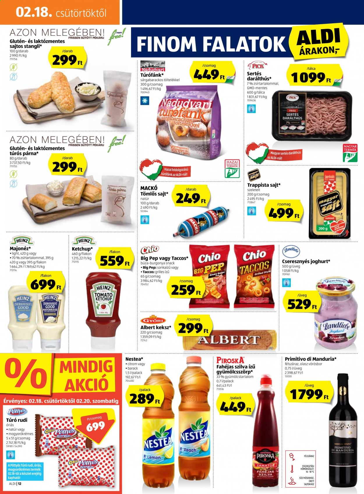 Aldi akciós újságok - 2021.02.18 - 2021.02.24. Oldal 12