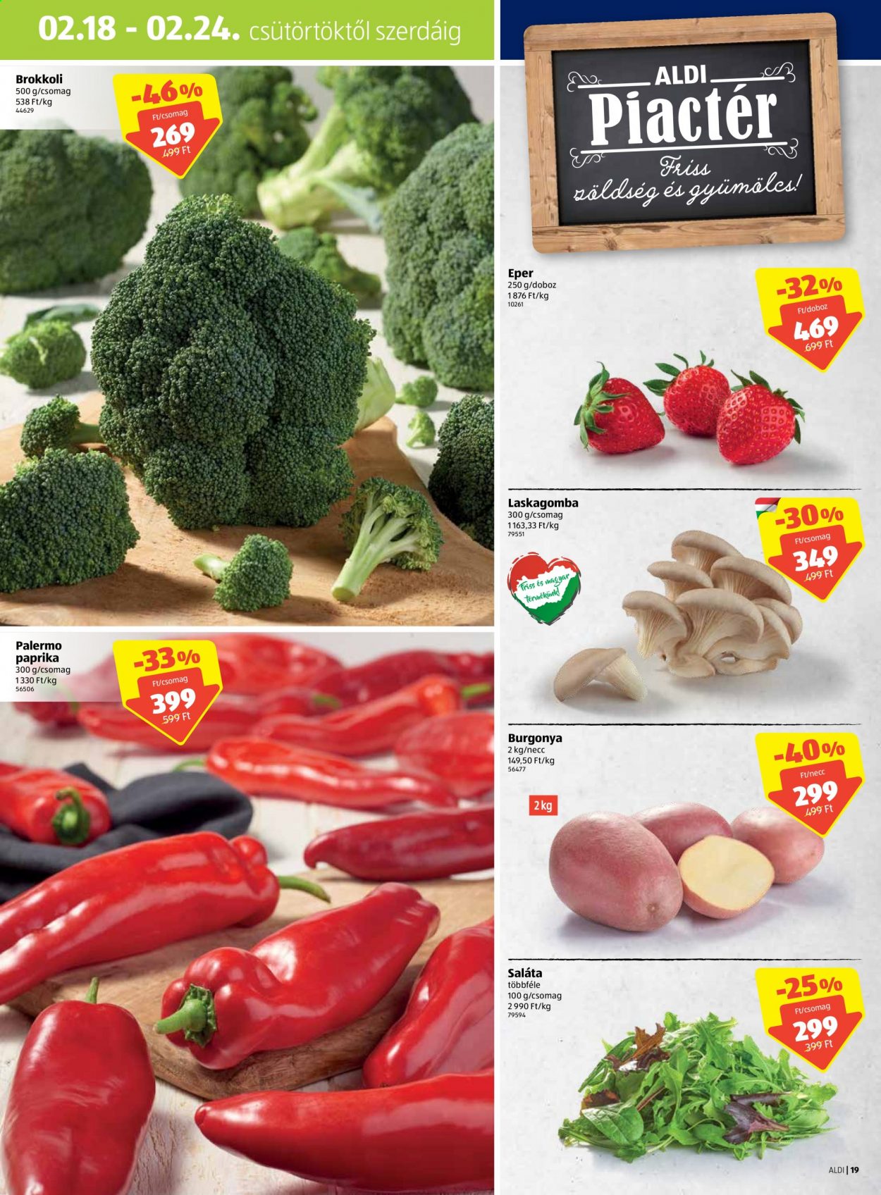Aldi akciós újságok - 2021.02.18 - 2021.02.24. Oldal 19