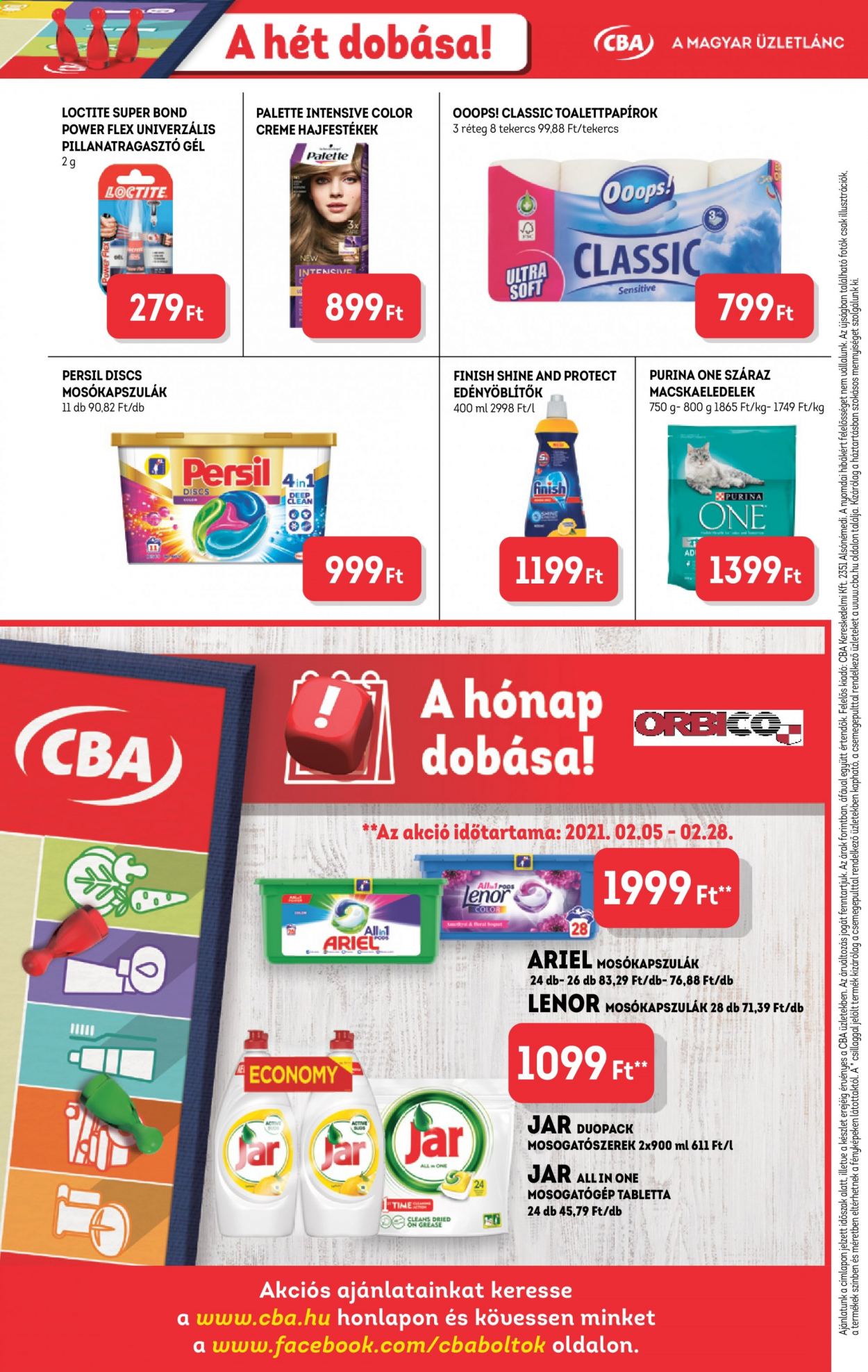 CBA akciós újságok - 2021.02.18 - 2021.02.24. Oldal 8