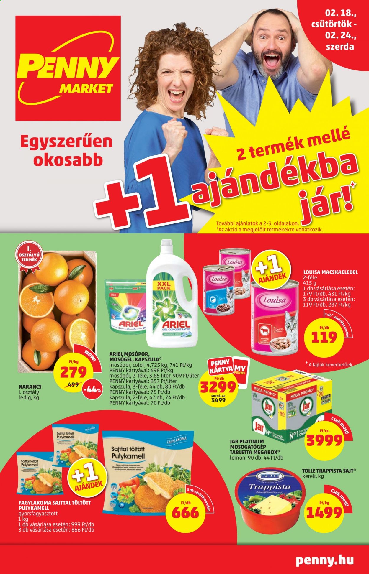 Penny Market akciós újságok - 2021.02.18 - 2021.02.24. Oldal 1
