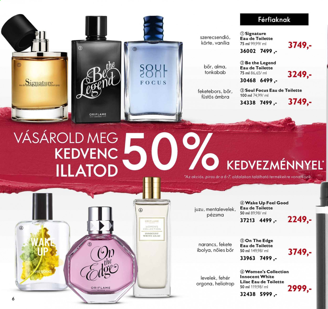 Oriflame akciós újságok - 2021.02.16 - 2021.03.08. Oldal 6