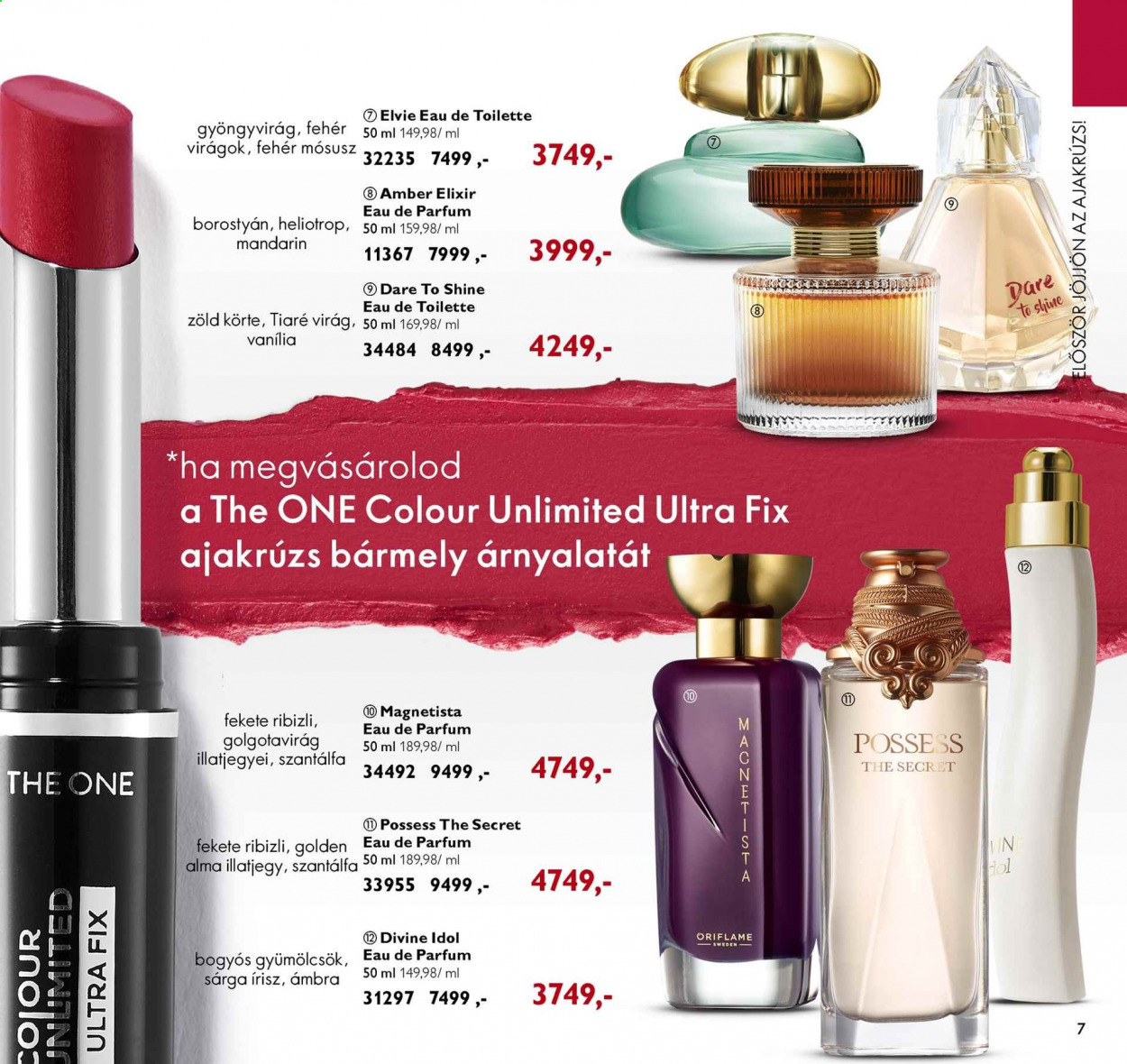 Oriflame akciós újságok - 2021.02.16 - 2021.03.08. Oldal 7