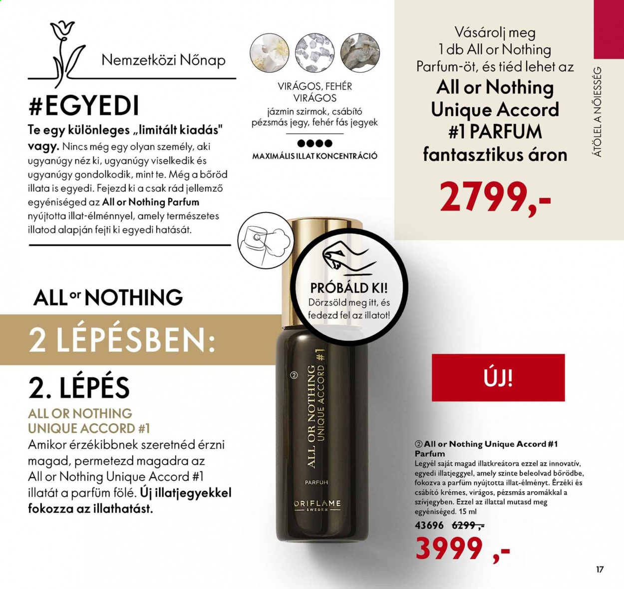Oriflame akciós újságok - 2021.02.16 - 2021.03.08. Oldal 17