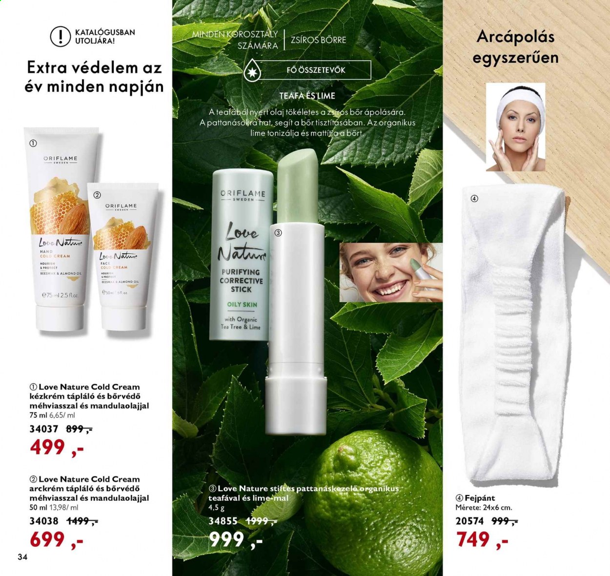 Oriflame akciós újságok - 2021.02.16 - 2021.03.08. Oldal 34