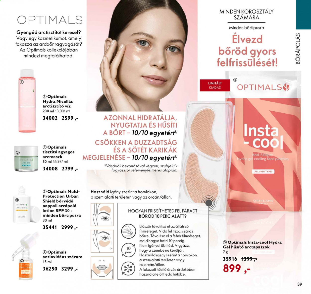 Oriflame akciós újságok - 2021.02.16 - 2021.03.08. Oldal 39