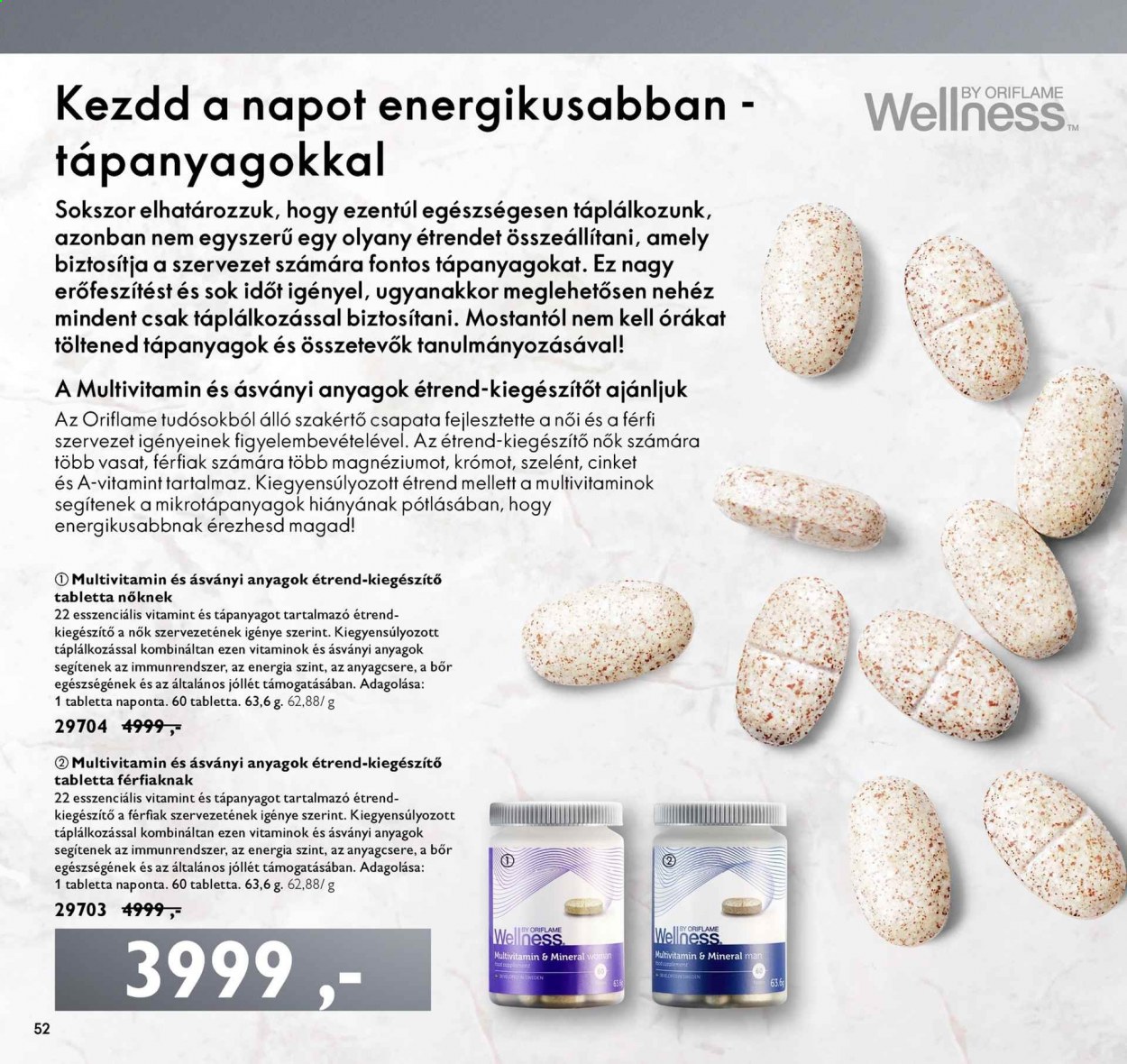 Oriflame akciós újságok - 2021.02.16 - 2021.03.08. Oldal 52