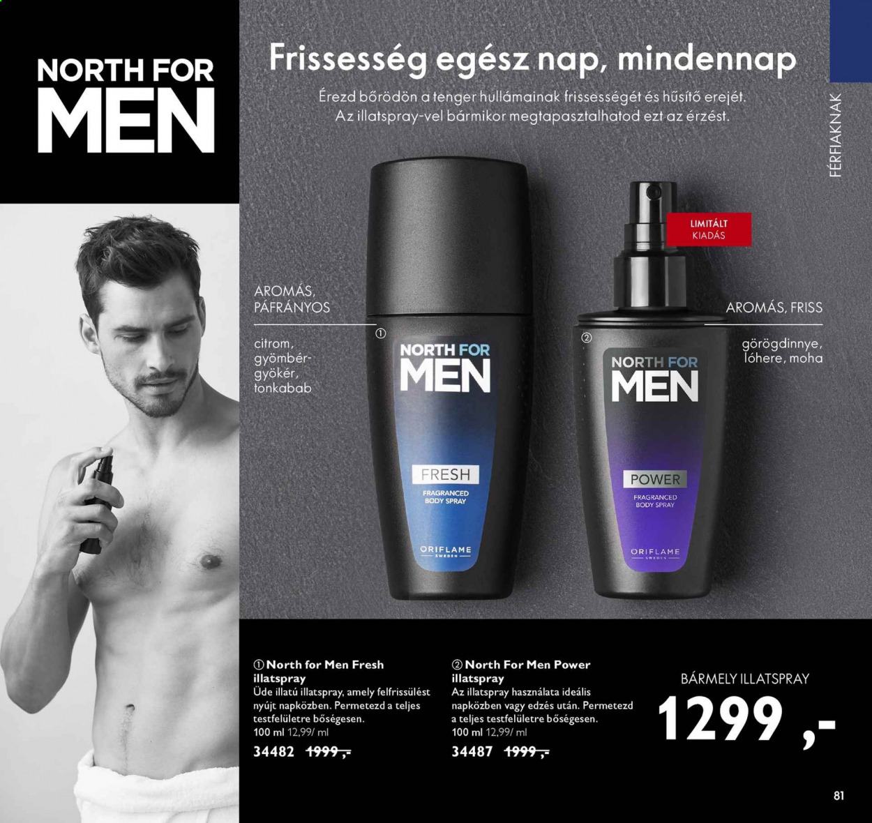 Oriflame akciós újságok - 2021.02.16 - 2021.03.08. Oldal 81