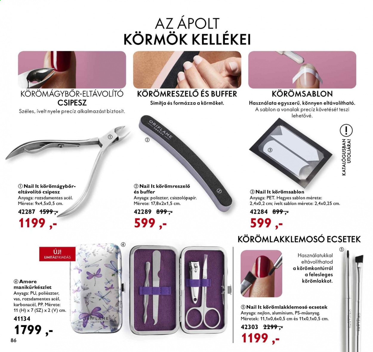 Oriflame akciós újságok - 2021.02.16 - 2021.03.08. Oldal 86