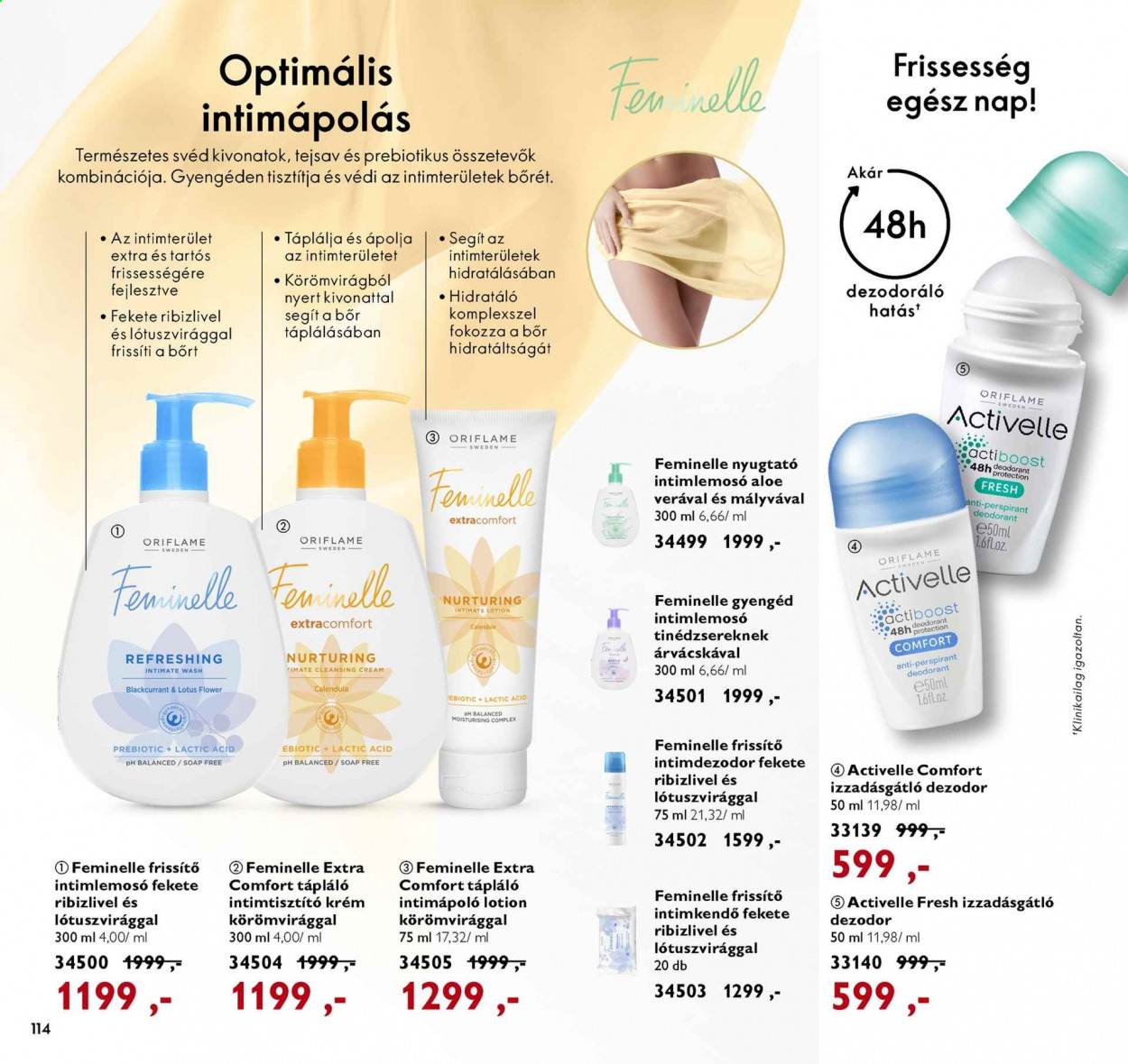 Oriflame akciós újságok - 2021.02.16 - 2021.03.08. Oldal 114