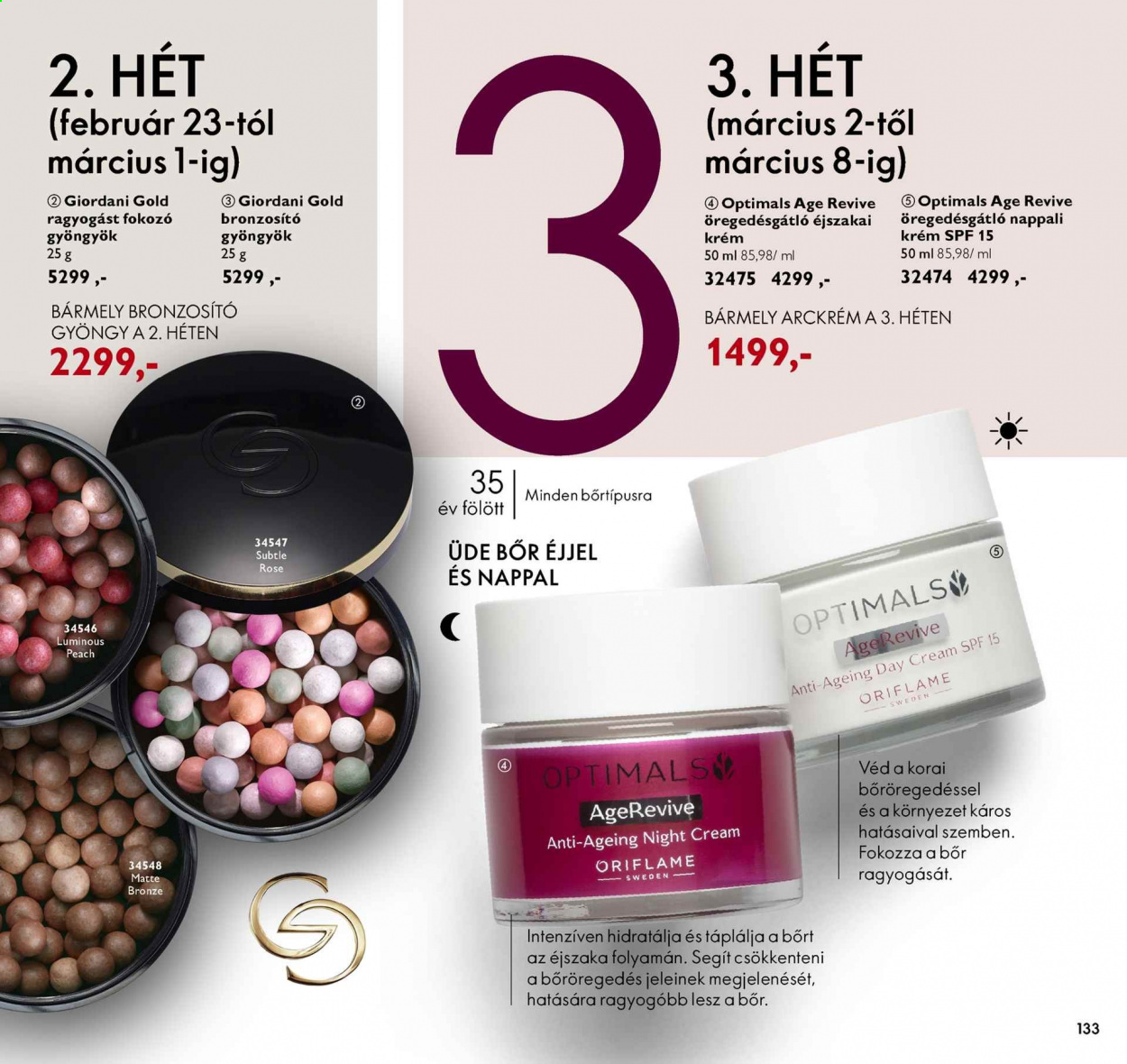 Oriflame akciós újságok - 2021.02.16 - 2021.03.08. Oldal 133