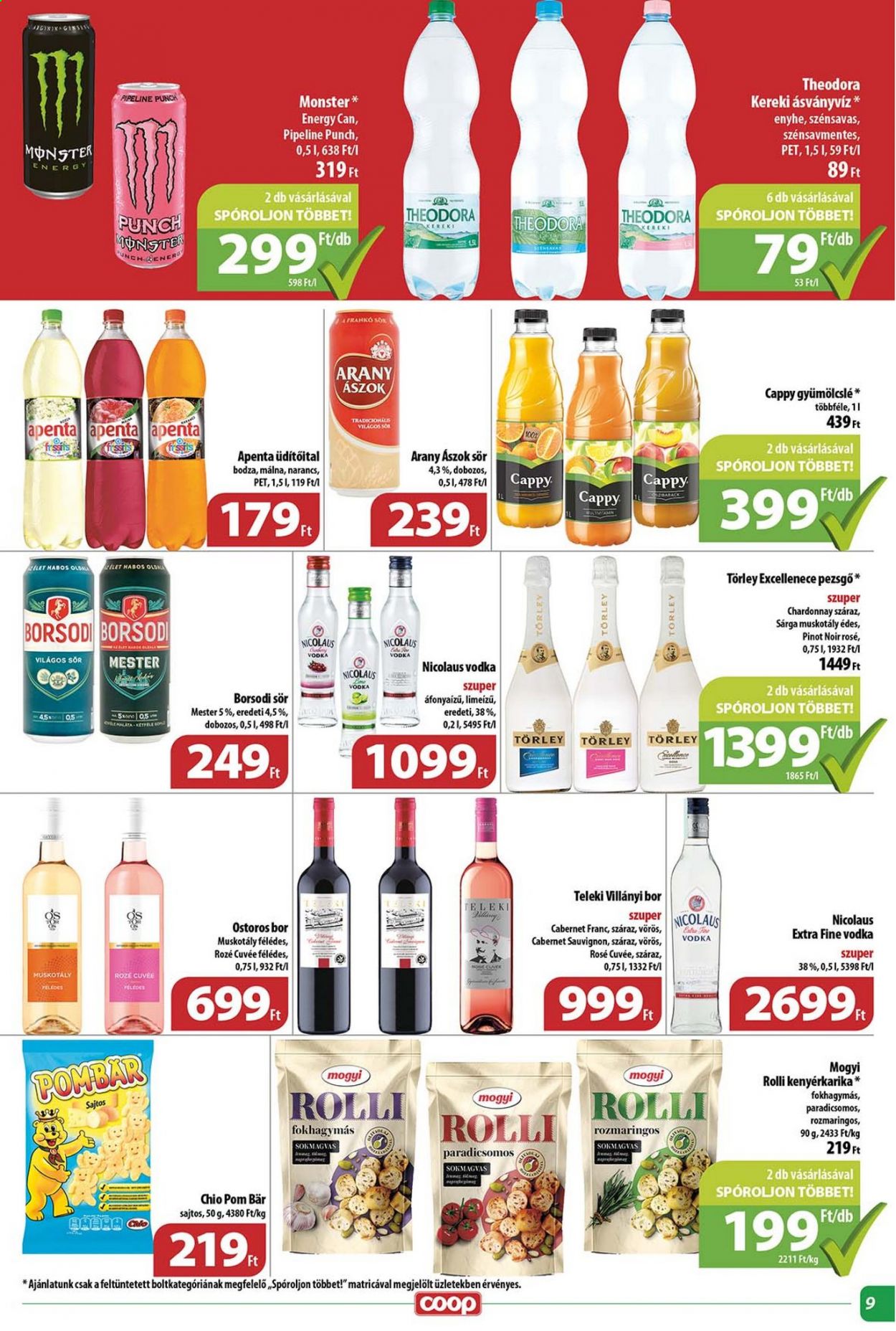 Coop akciós újságok - 2021.02.17 - 2021.02.23. Oldal 9