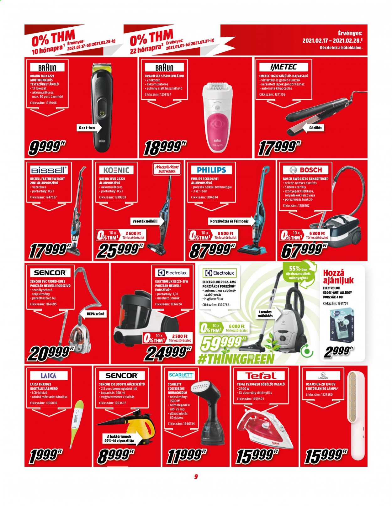 MediaMarkt akciós újságok - 2021.02.17 - 2021.02.28. Oldal 9
