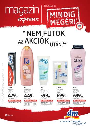 Újság dm drogerie markt - 2021.02.18 - 2021.03.03.