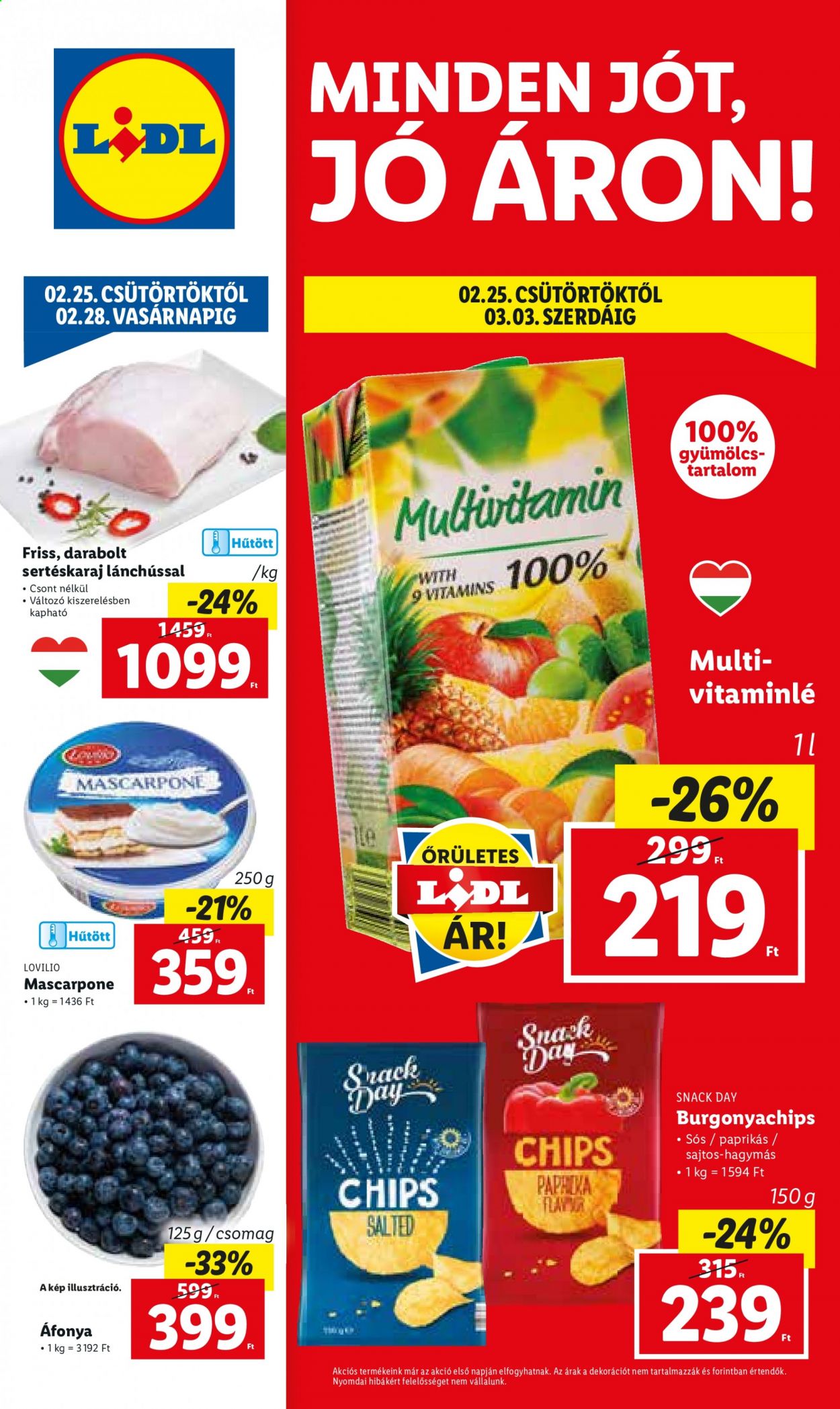 Lidl akciós újságok - 2021.02.25 - 2021.03.03. Oldal 1