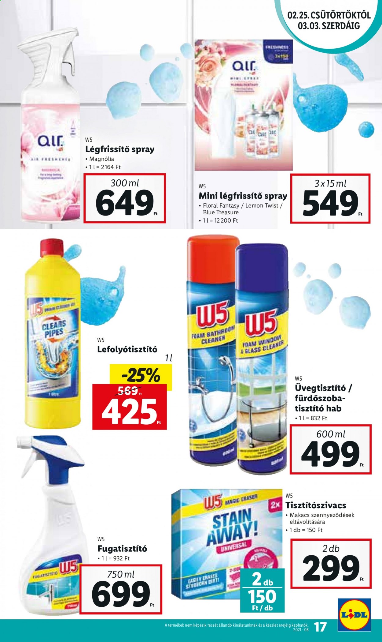Lidl akciós újságok - 2021.02.25 - 2021.03.03. Oldal 17
