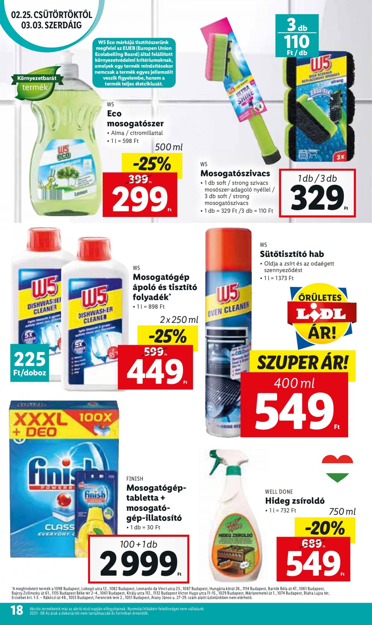 Lidl akciós újságok - 2021.02.25 - 2021.03.03. Oldal 18