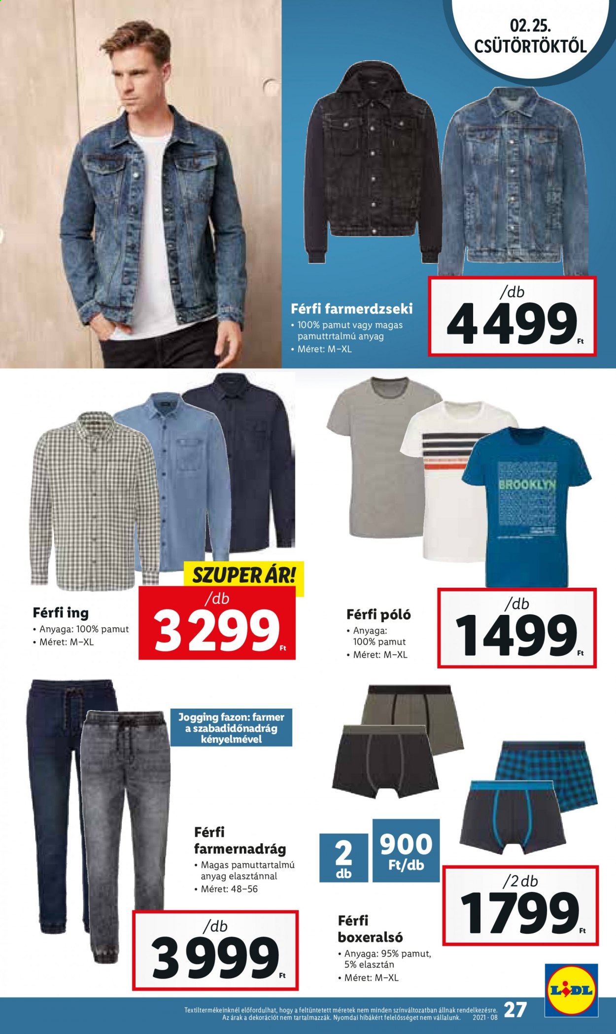 Lidl akciós újságok - 2021.02.25 - 2021.03.03. Oldal 27