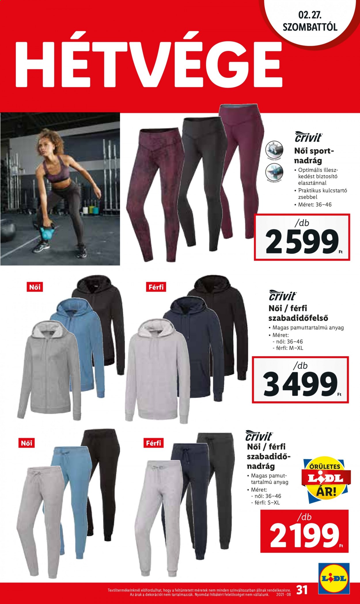 Lidl akciós újságok - 2021.02.25 - 2021.03.03. Oldal 31