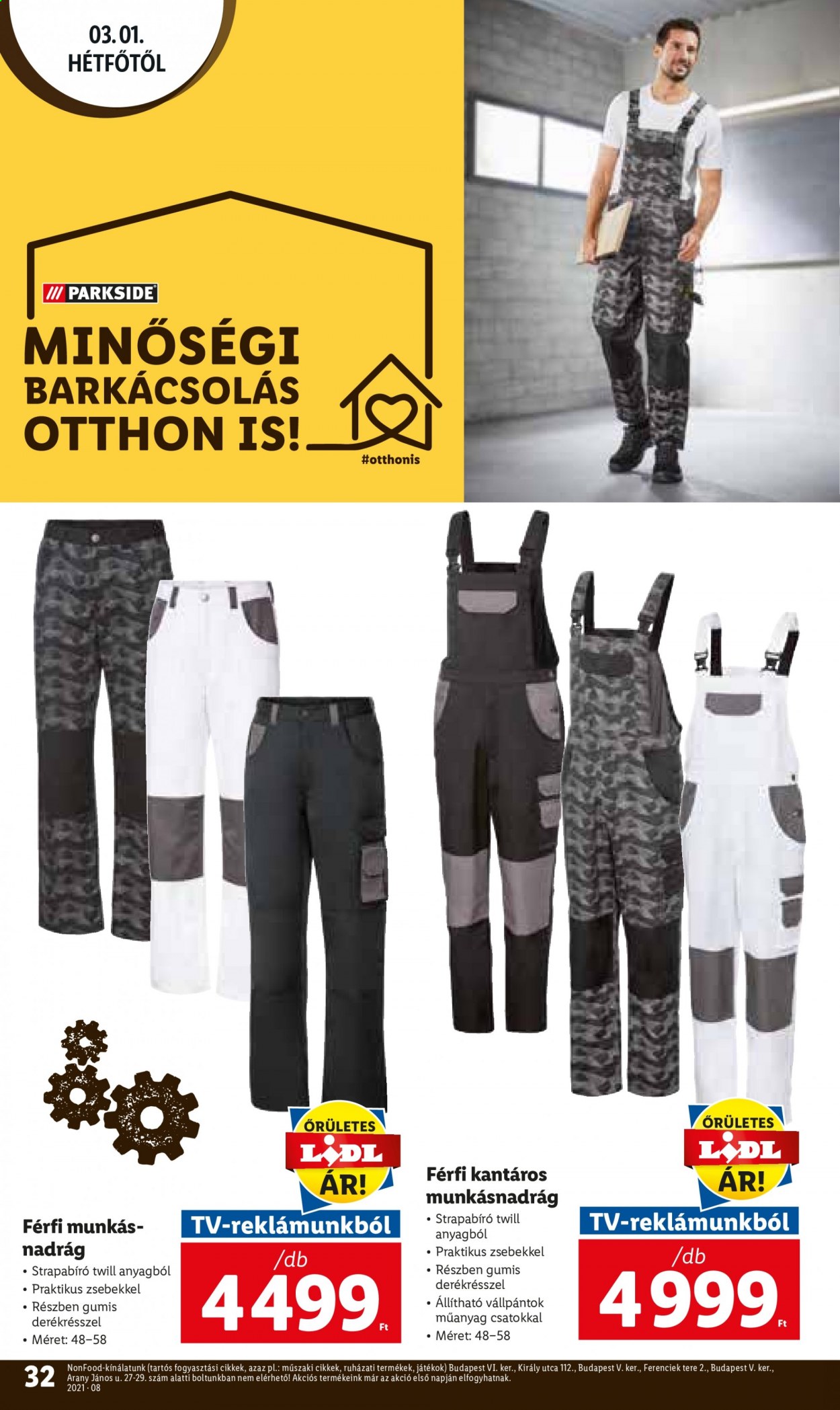 Lidl akciós újságok - 2021.02.25 - 2021.03.03. Oldal 32