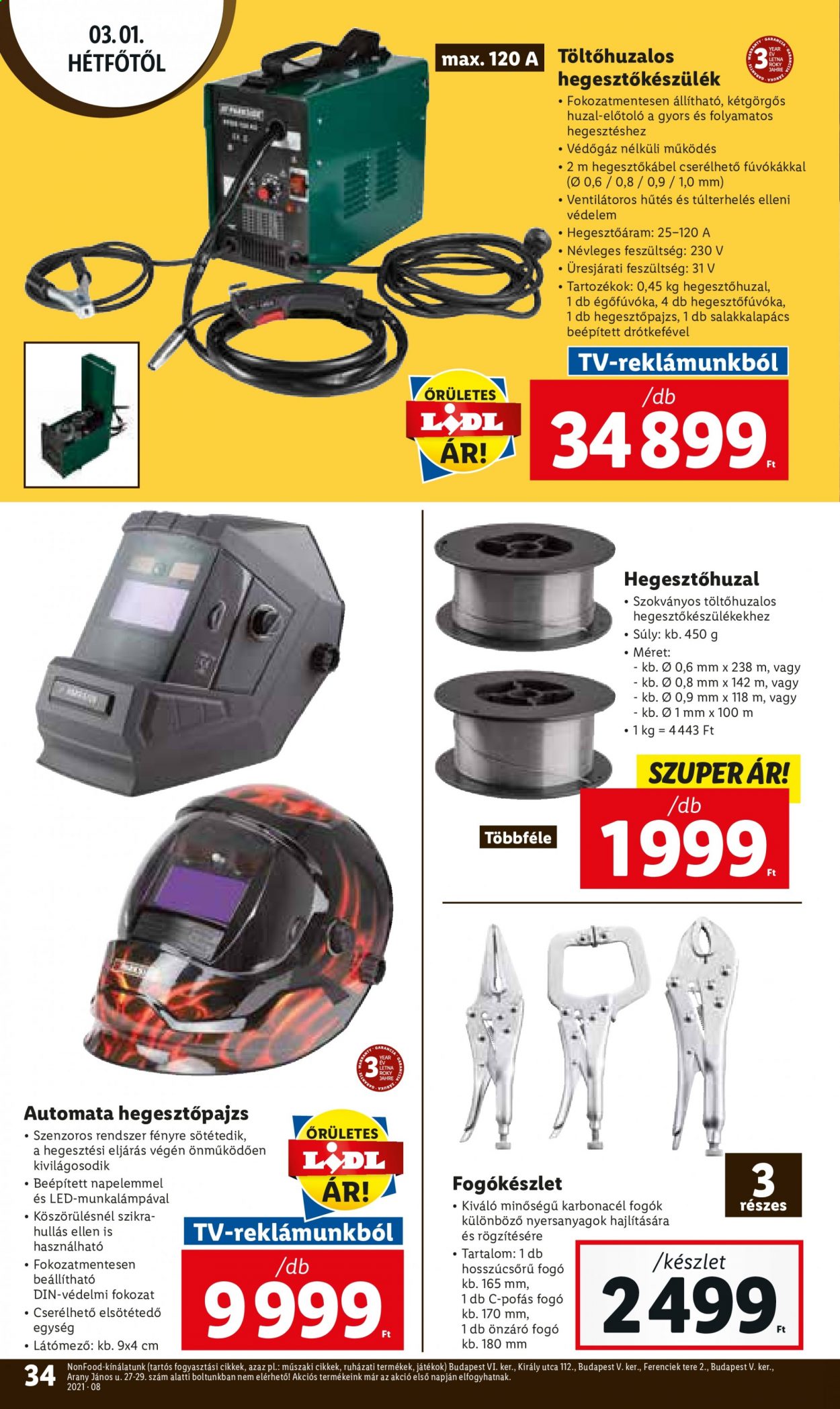 Lidl akciós újságok - 2021.02.25 - 2021.03.03. Oldal 34