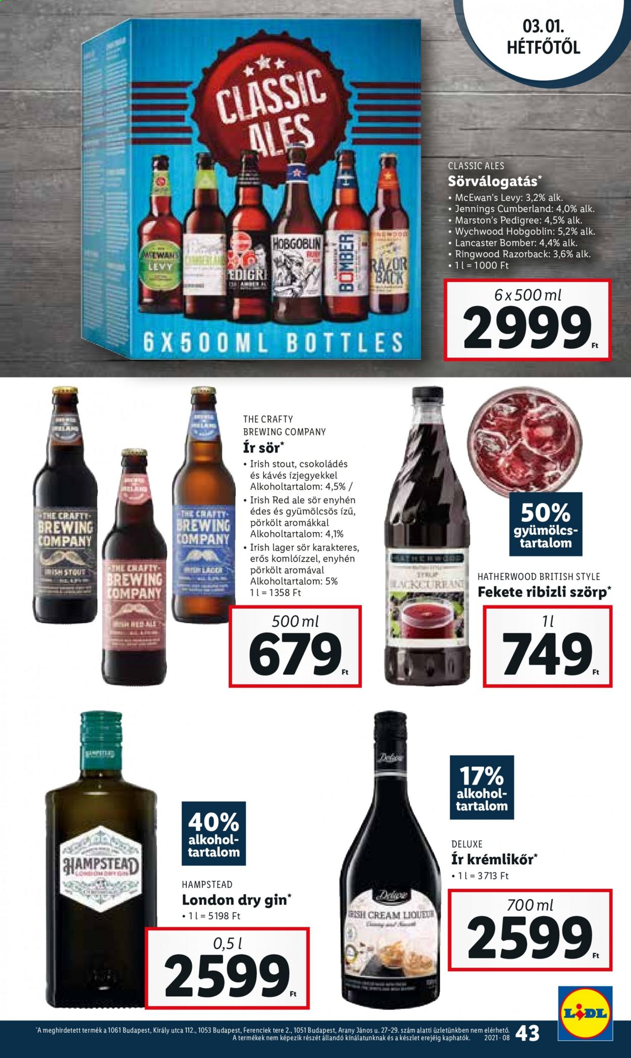 Lidl akciós újságok - 2021.02.25 - 2021.03.03. Oldal 43