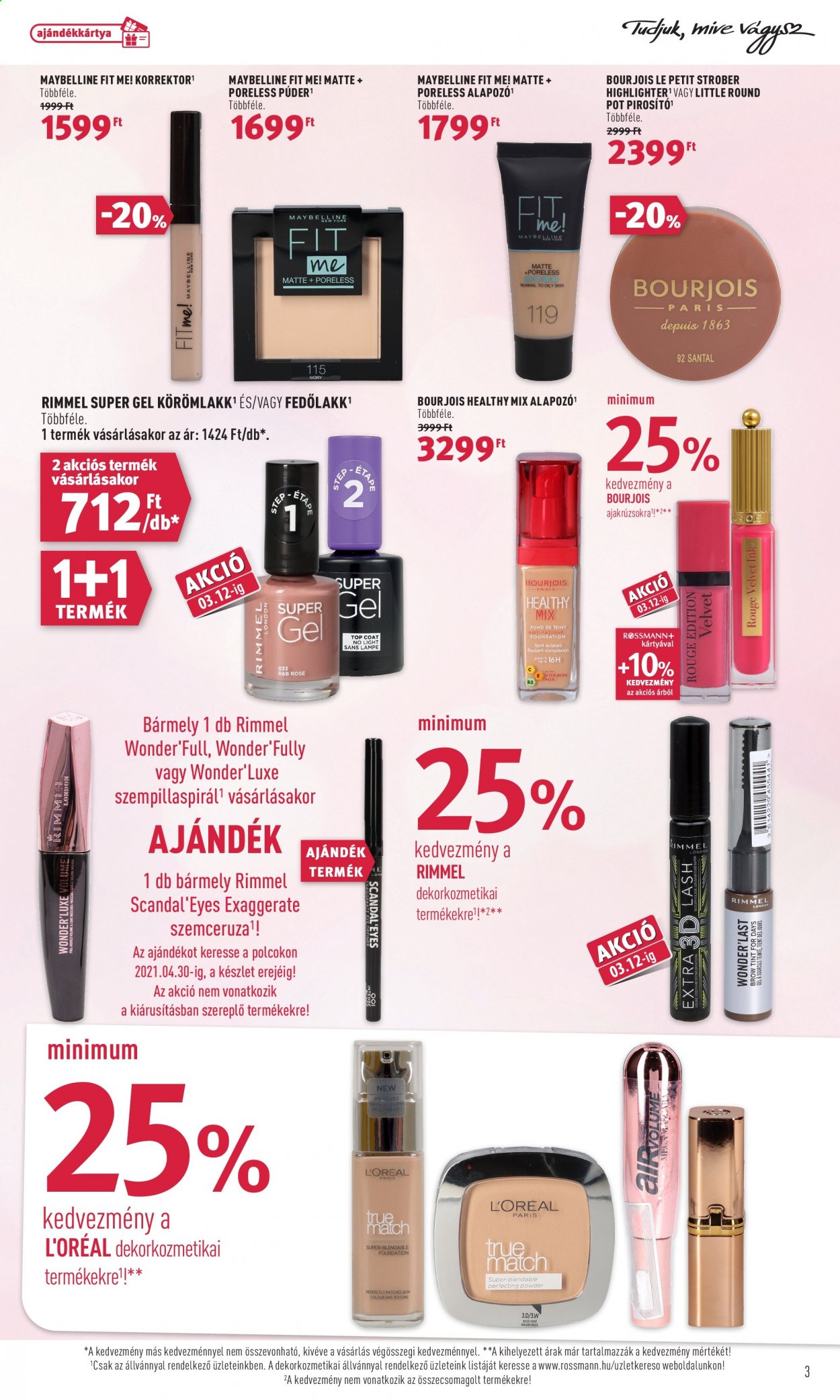 Rossmann akciós újságok - 2021.03.01 - 2021.03.05. Oldal 3