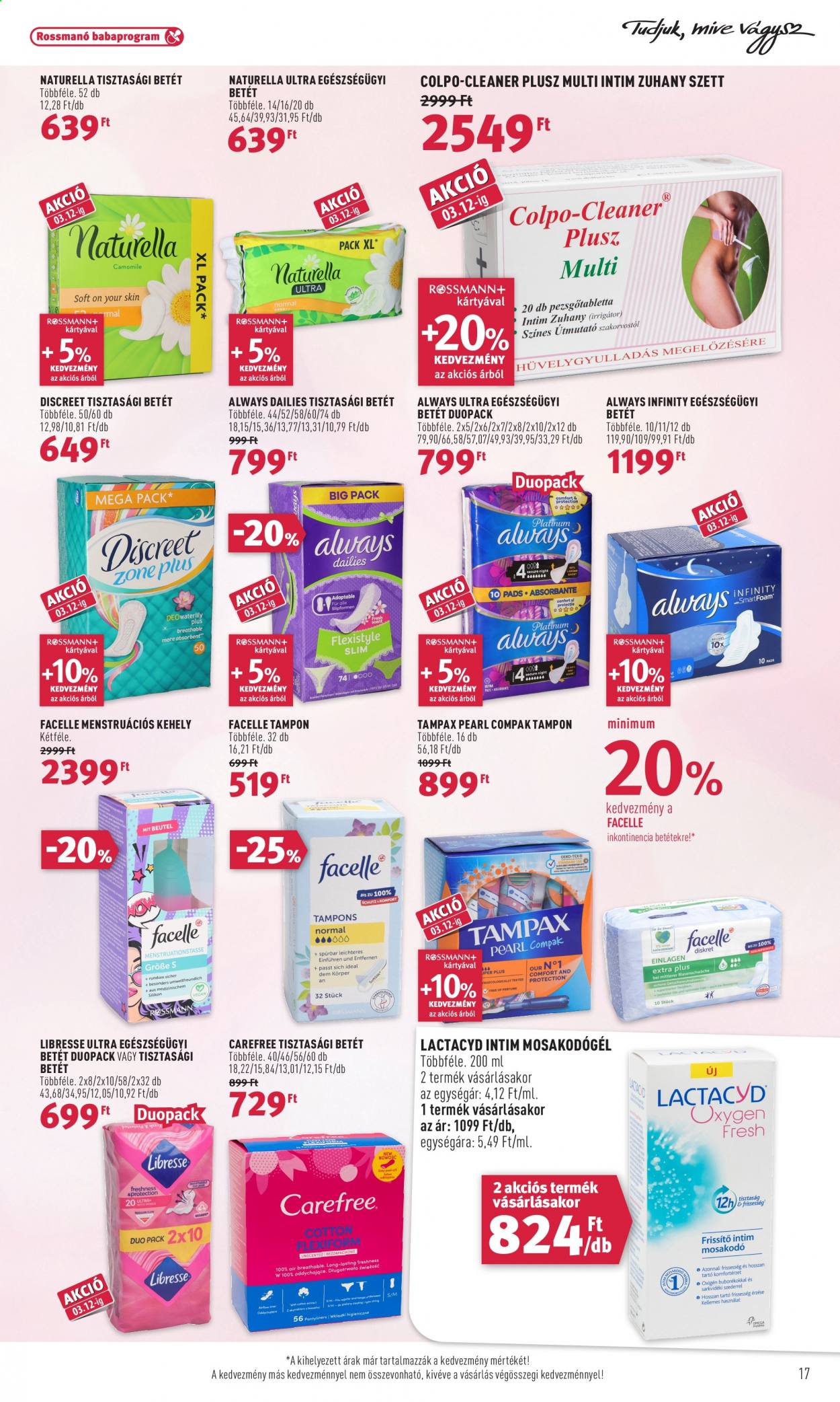 Rossmann akciós újságok - 2021.03.01 - 2021.03.05. Oldal 17