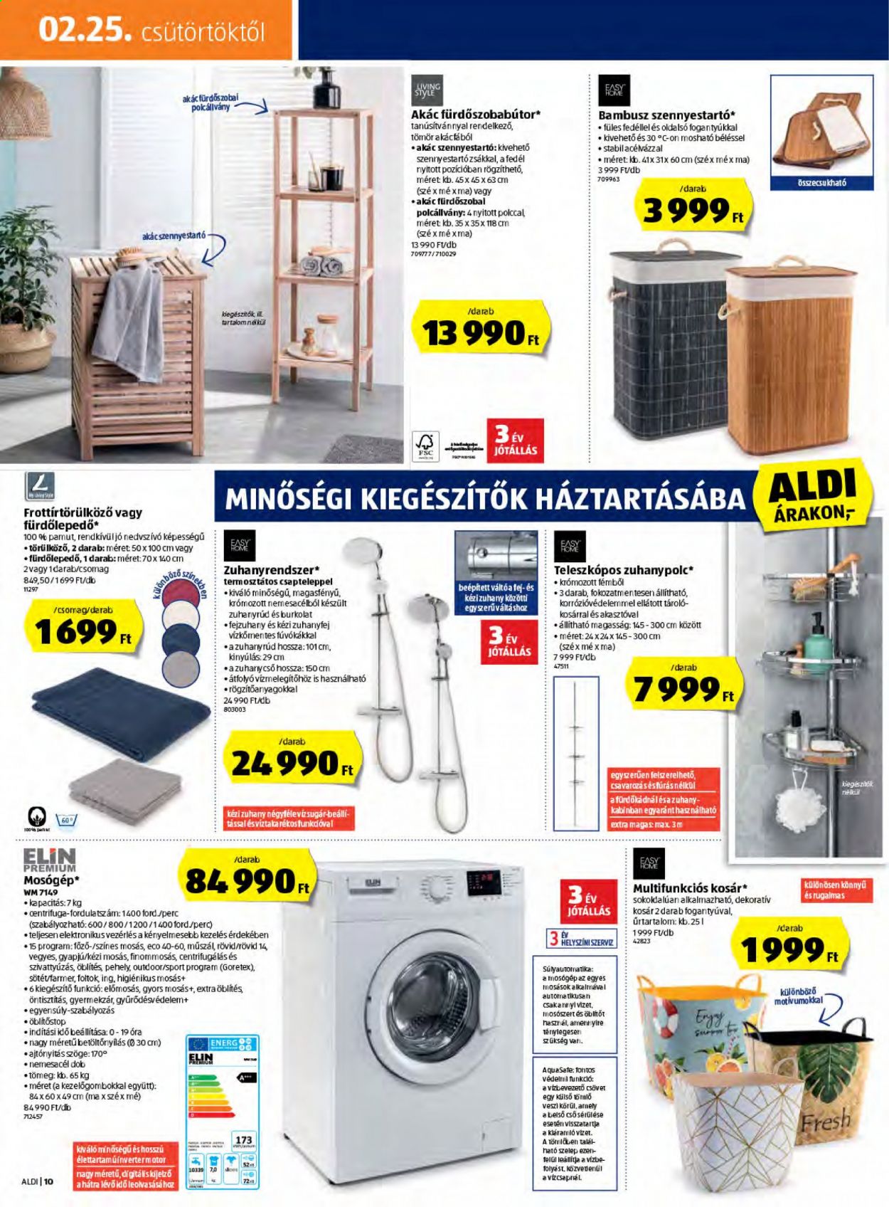 Aldi akciós újságok - 2021.02.25 - 2021.03.03. Oldal 10