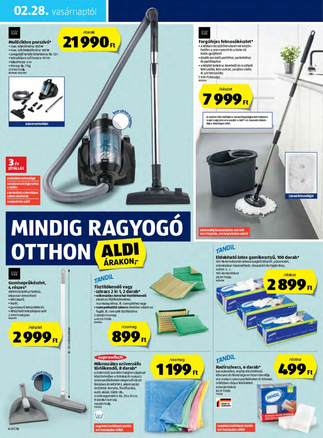 Aldi akciós újságok - 2021.02.25 - 2021.03.03. Oldal 12