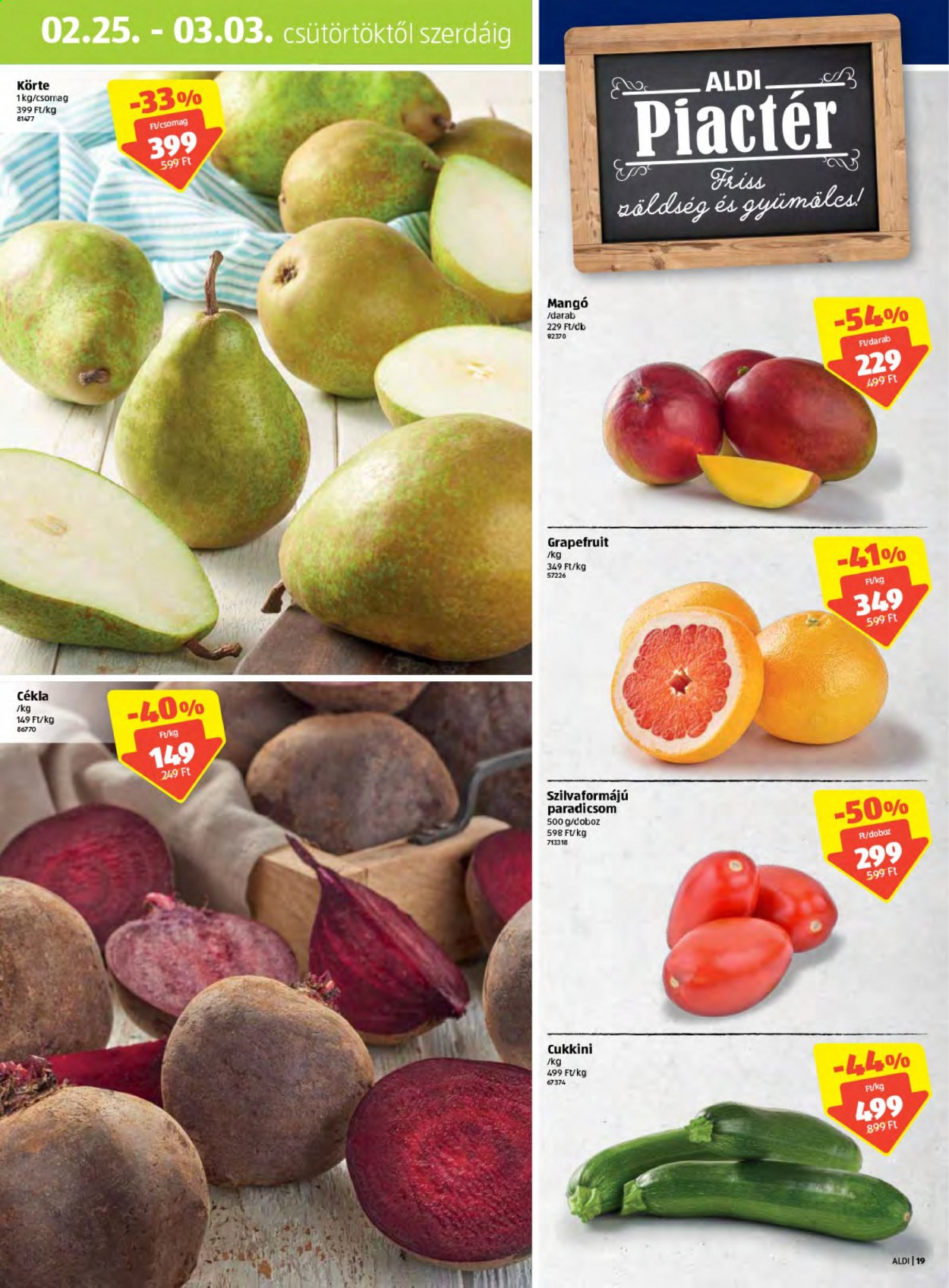 Aldi akciós újságok - 2021.02.25 - 2021.03.03. Oldal 19