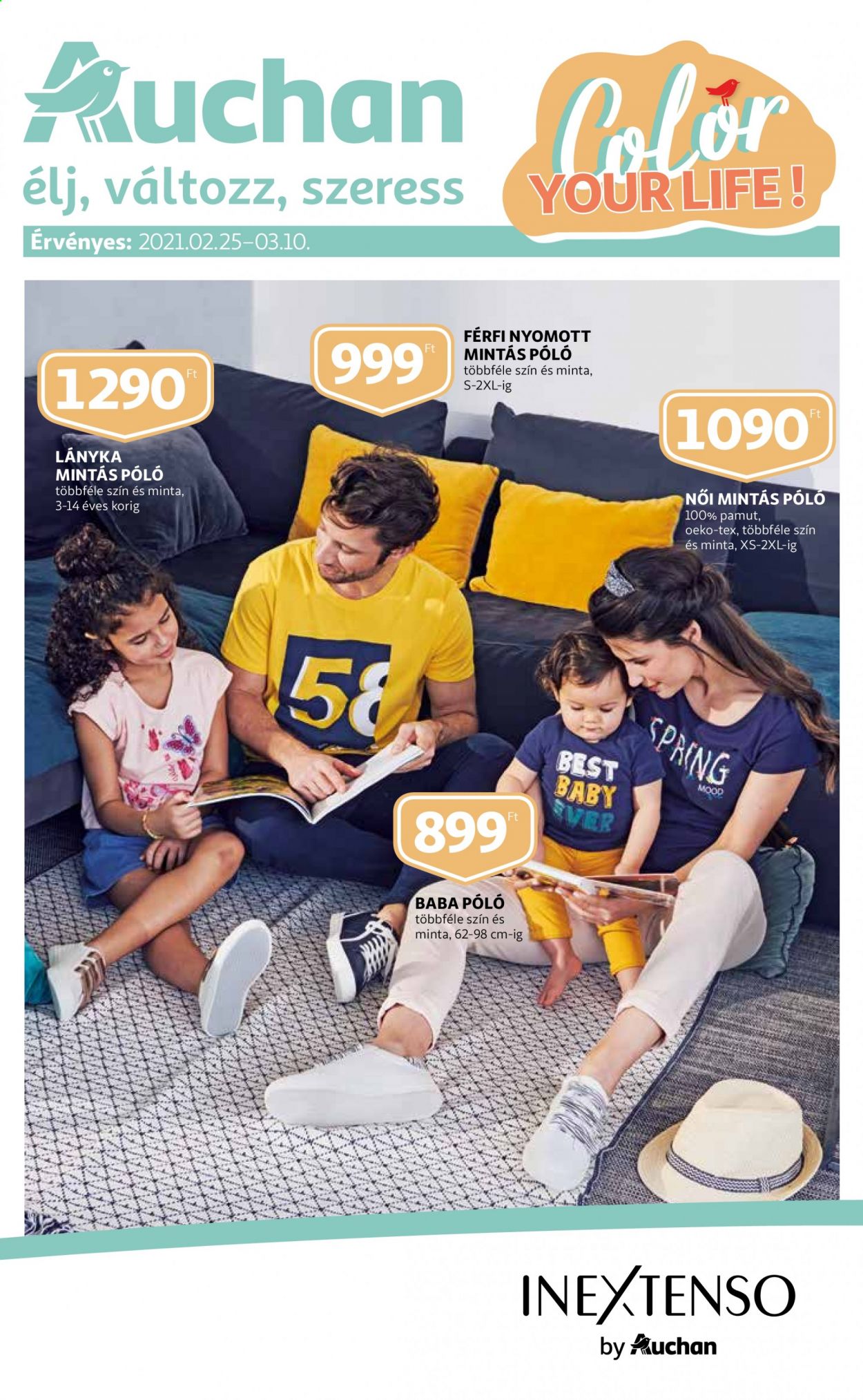Auchan akciós újságok - 2021.02.25 - 2021.03.10. Oldal 1
