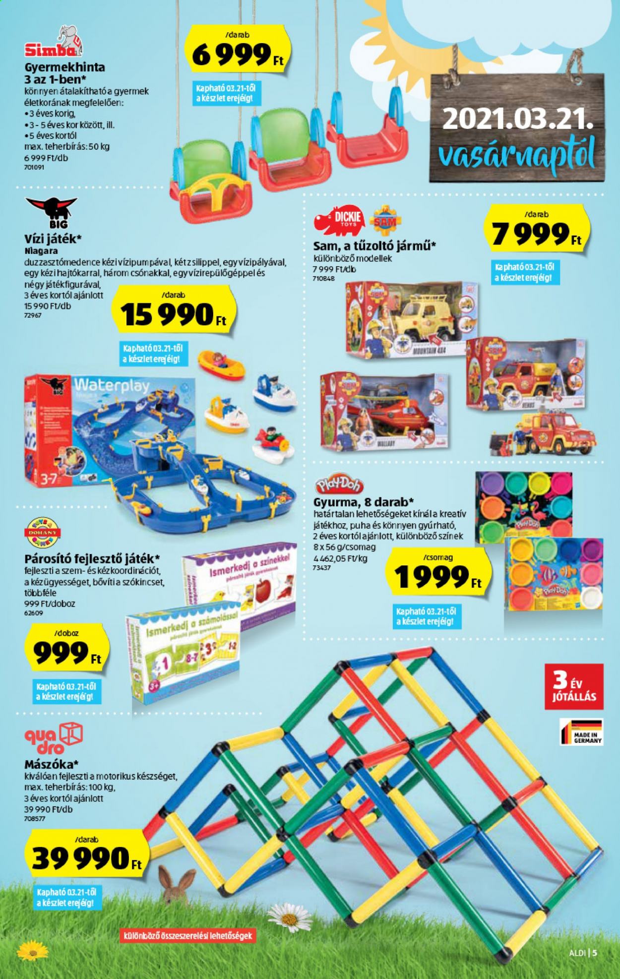 Aldi akciós újságok - 2021.02.28 - 2021.04.01. Oldal 5