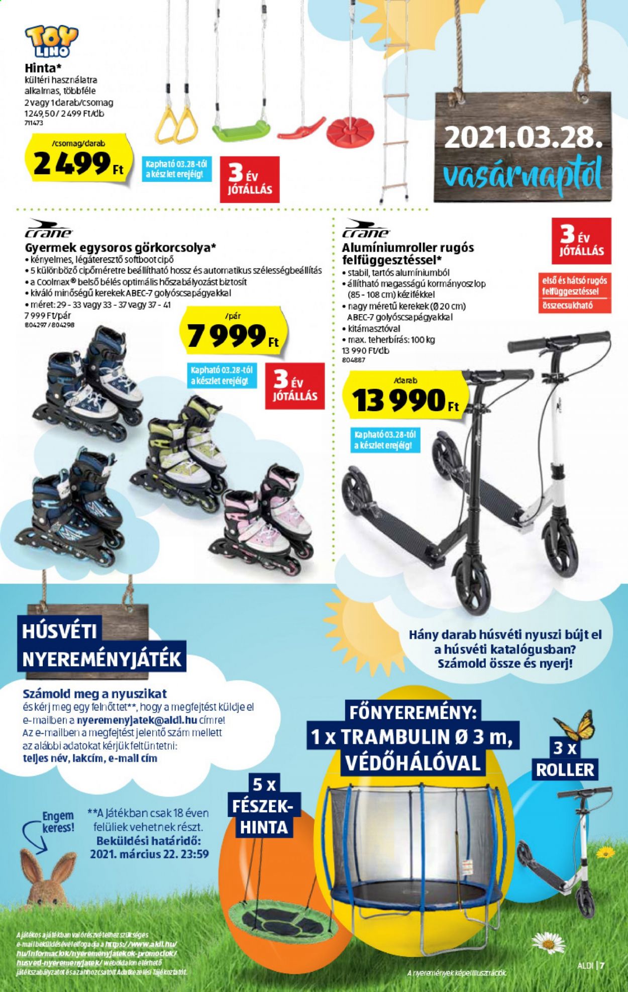 Aldi akciós újságok - 2021.02.28 - 2021.04.01. Oldal 7